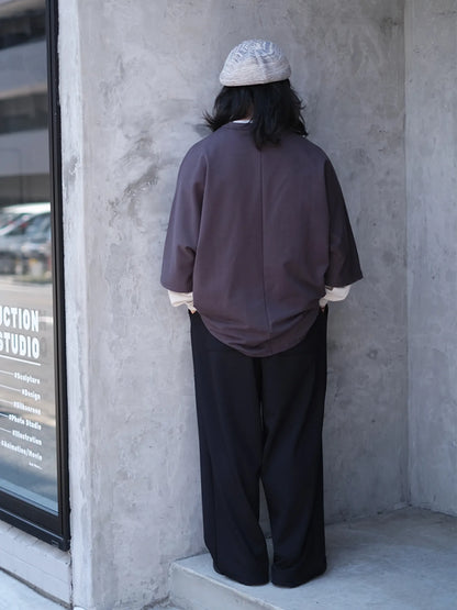 UNFRM "STRETCH LIGHT WEIGHT 1/2 DOLMAN SLEEVE SWEATSHIRTS"