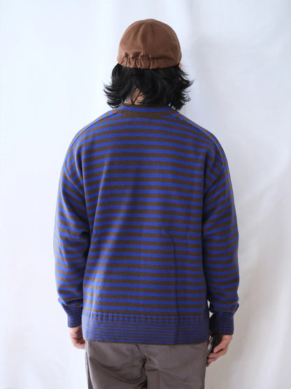 maillot mature "fisherman border sweater(2colors)"