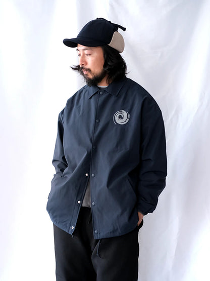 ★受注販売★LOTUSLAND "UZU COACH JACKET(NAVY)"