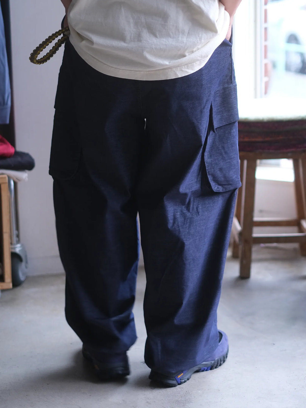 organicsta  "ORGANIC COTTON VELVETEEN CARGO PANTS(2colors)"