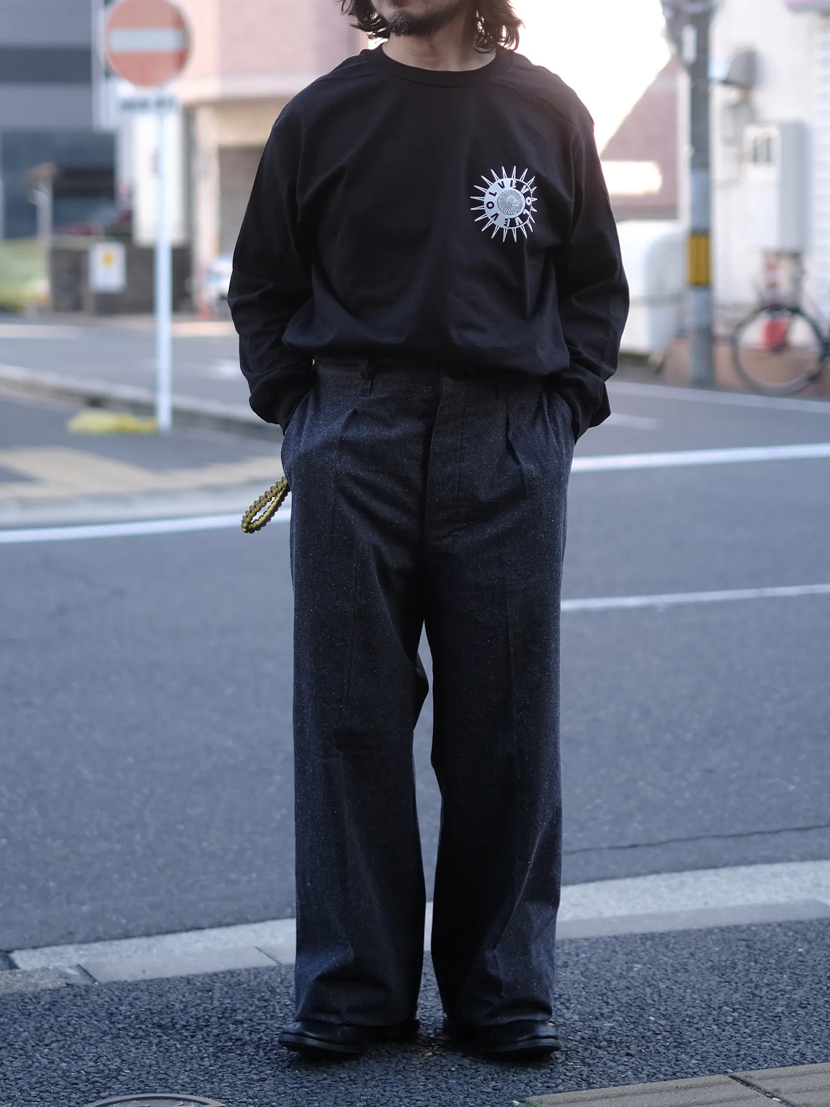 THE SUNNY "SILK DENIM PANTS"