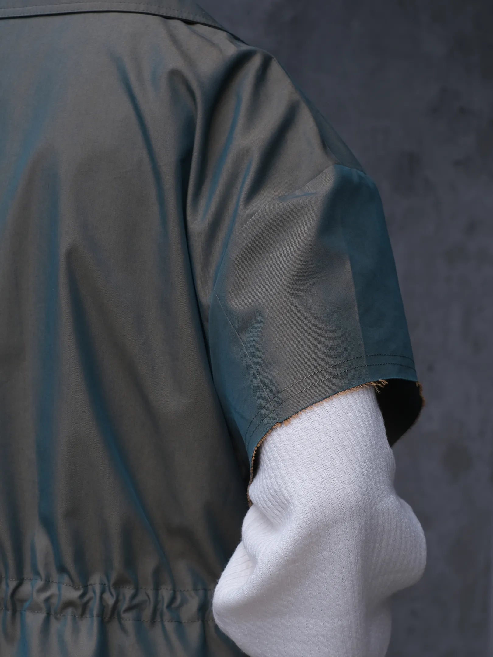 ANTHOM "コットン混 トレンチジレコート"