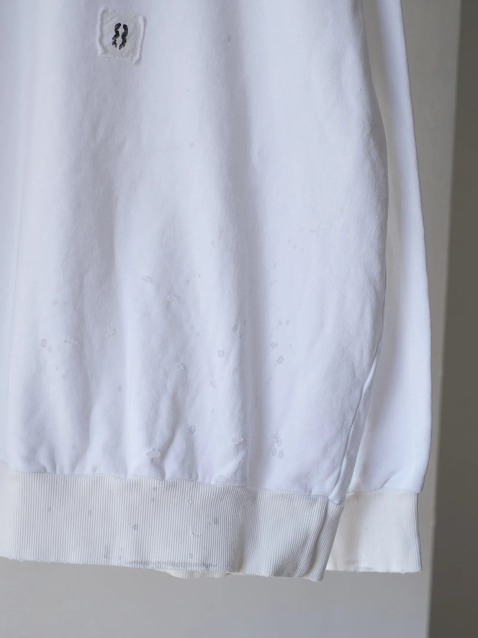 ARTE POVERA "A.P 10YEARS DAMEGED SWEAT (2colors)"