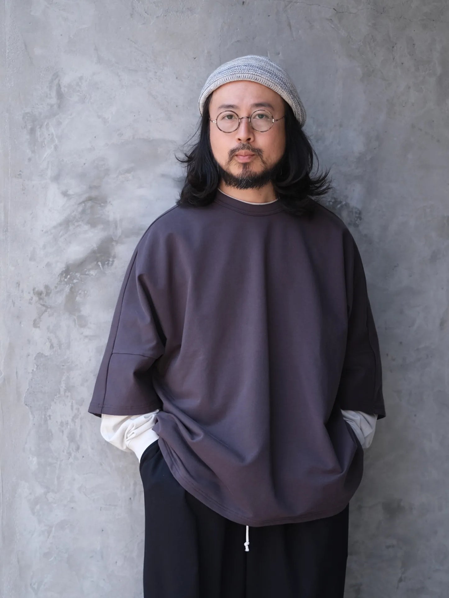 UNFRM "STRETCH LIGHT WEIGHT 1/2 DOLMAN SLEEVE SWEATSHIRTS"