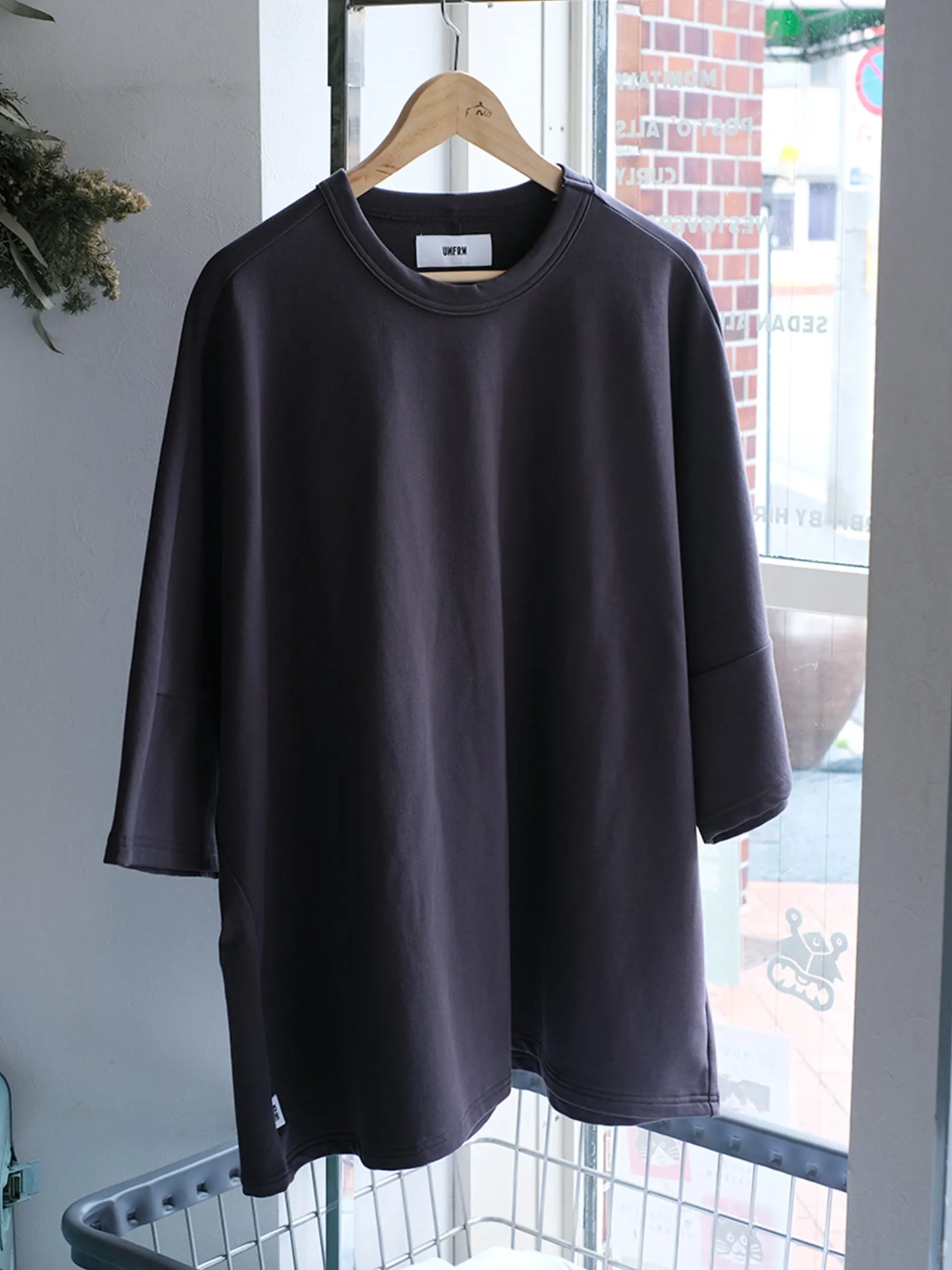 UNFRM "STRETCH LIGHT WEIGHT 1/2 DOLMAN SLEEVE SWEATSHIRTS"
