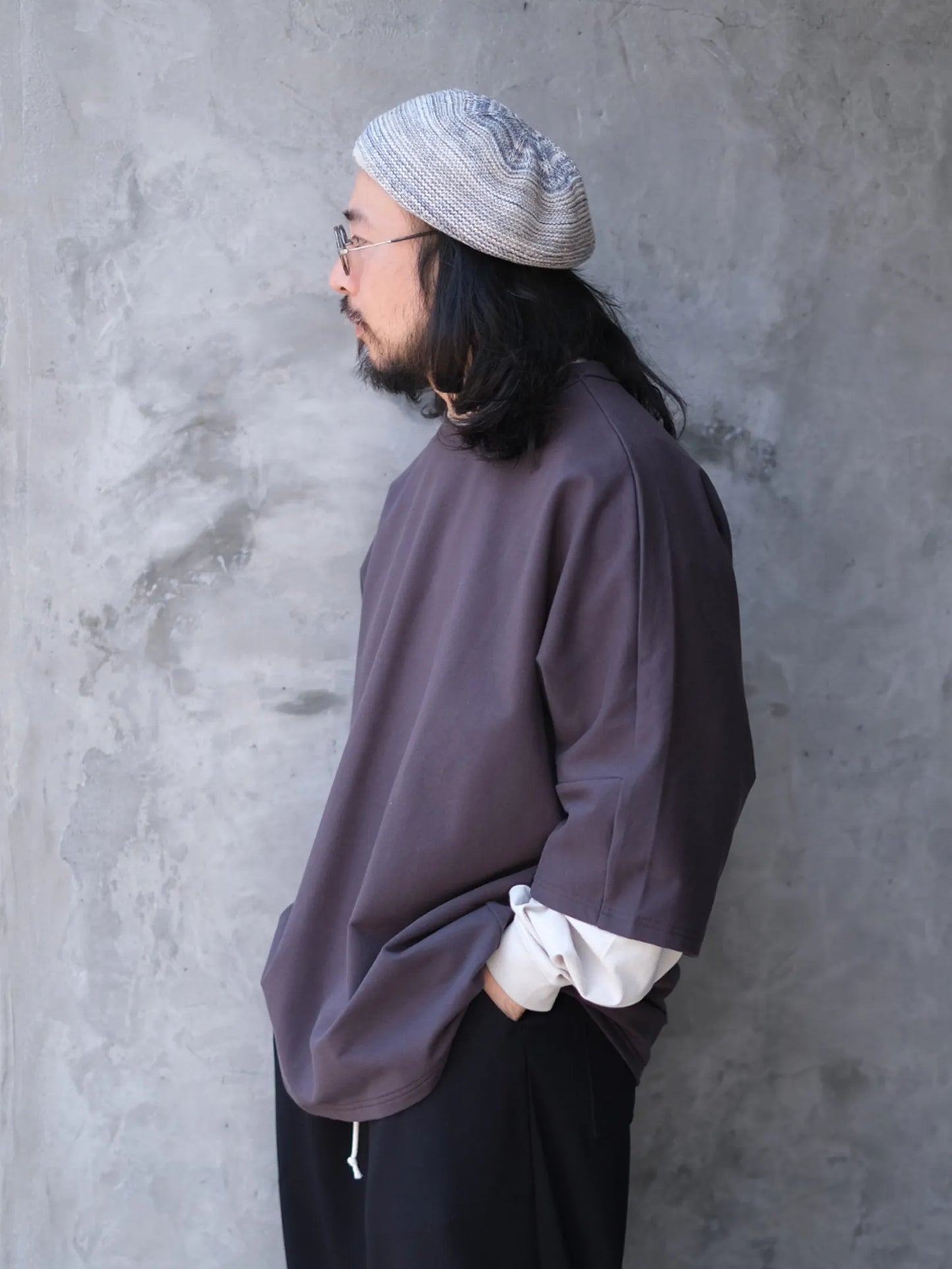 UNFRM "STRETCH LIGHT WEIGHT 1/2 DOLMAN SLEEVE SWEATSHIRTS"