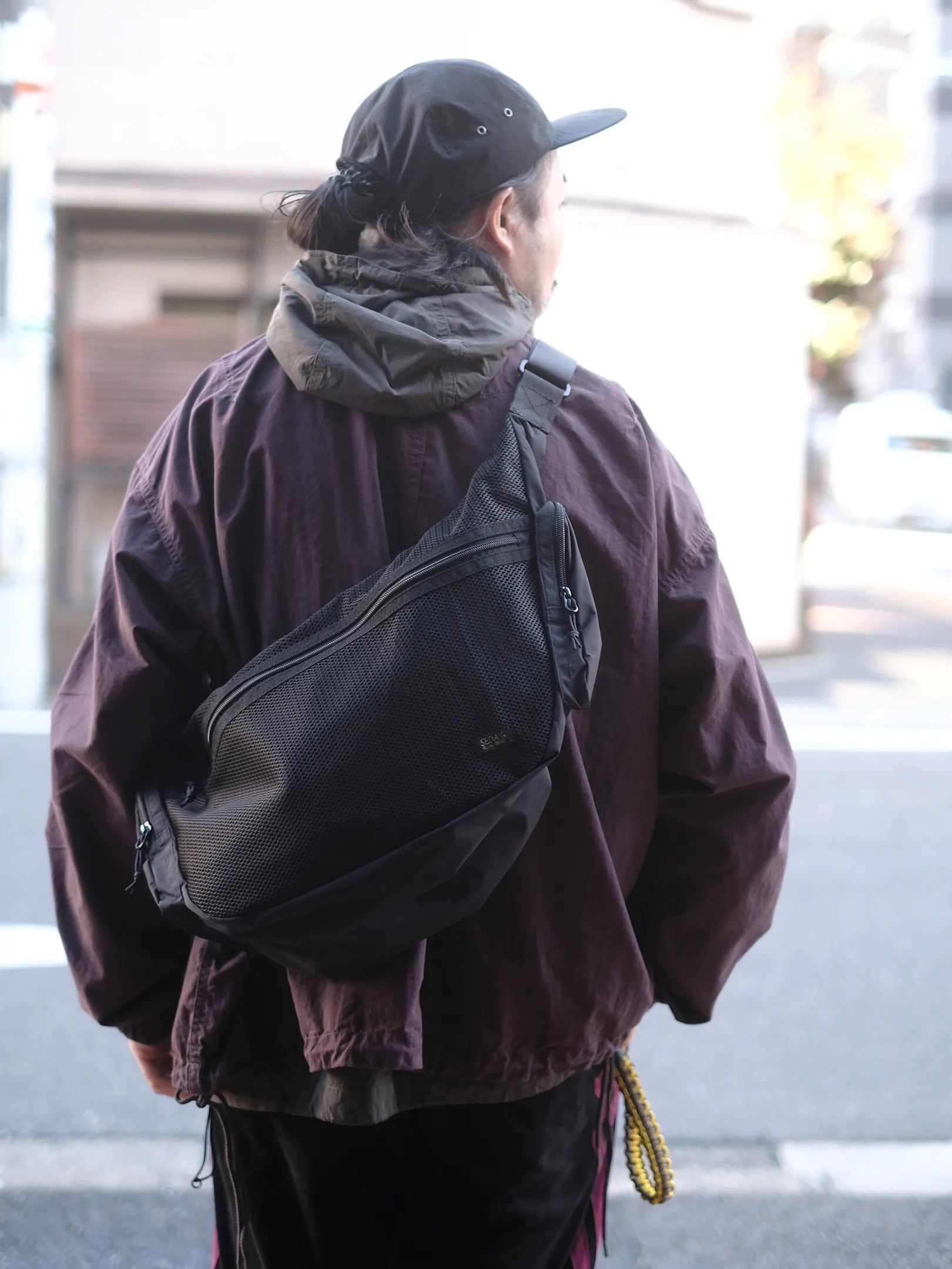 3/7 12~  SEDAN ALL-PURPOSE "Mesh Shoulder Bag(2colors)"