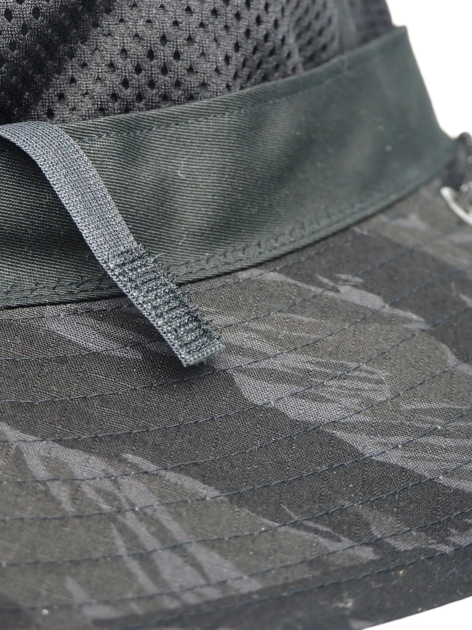 FOUND FEATHER "Sun Trek Hat // BLACK CAMO"