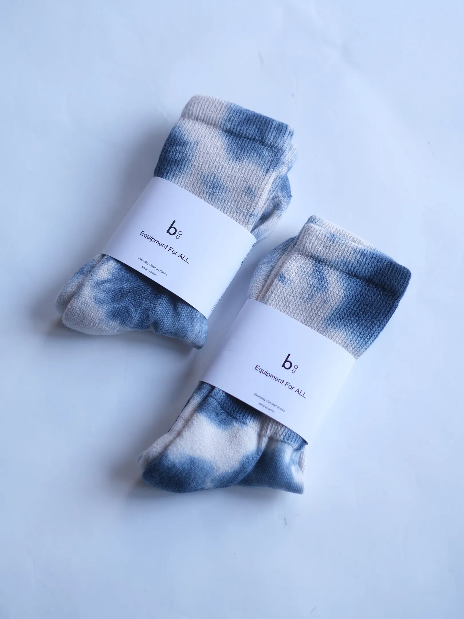 bou "OC Uneven Dyed Pile Crew"