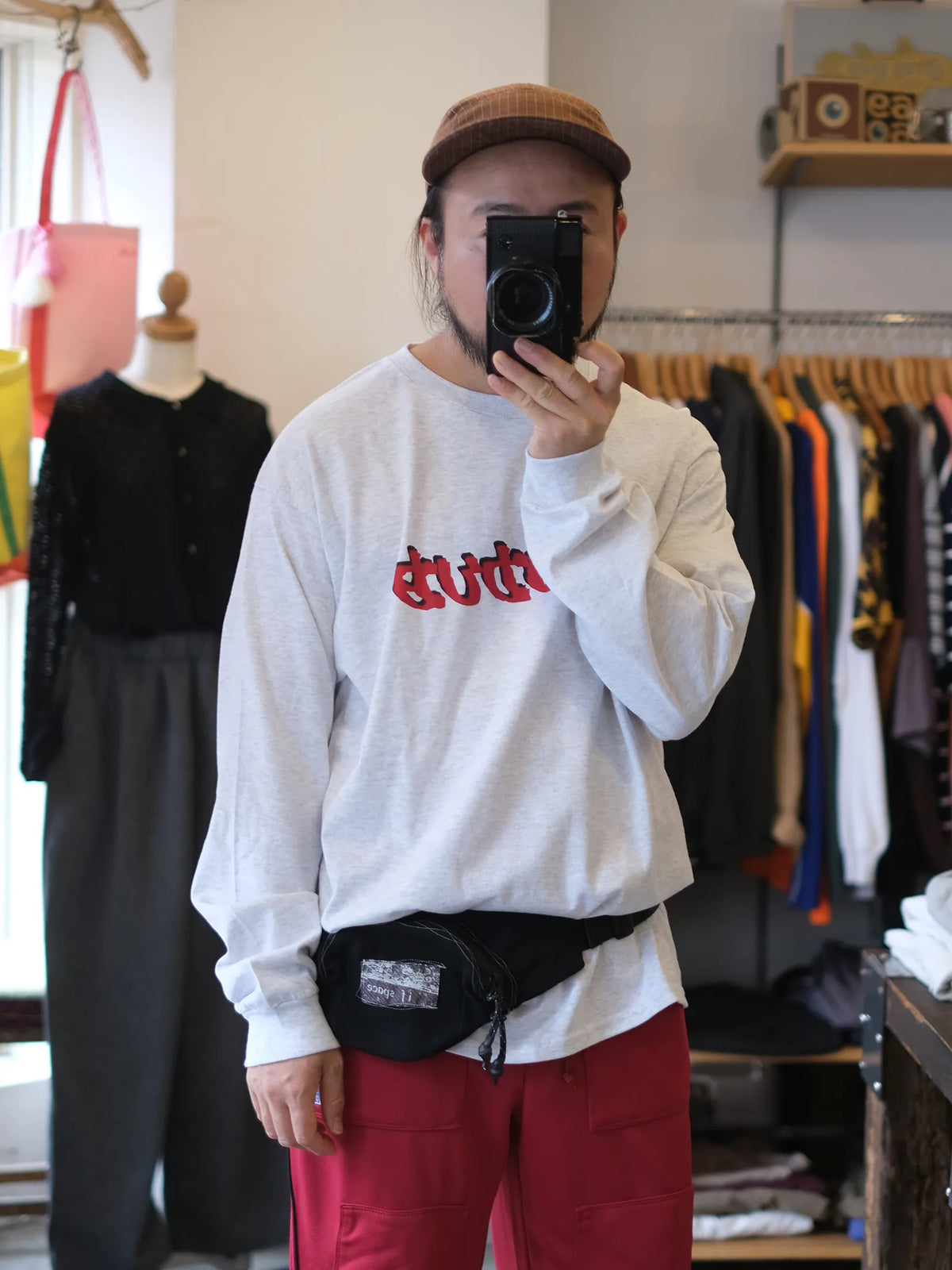 O.K. "EXODUB L/S TEE(2colors)"