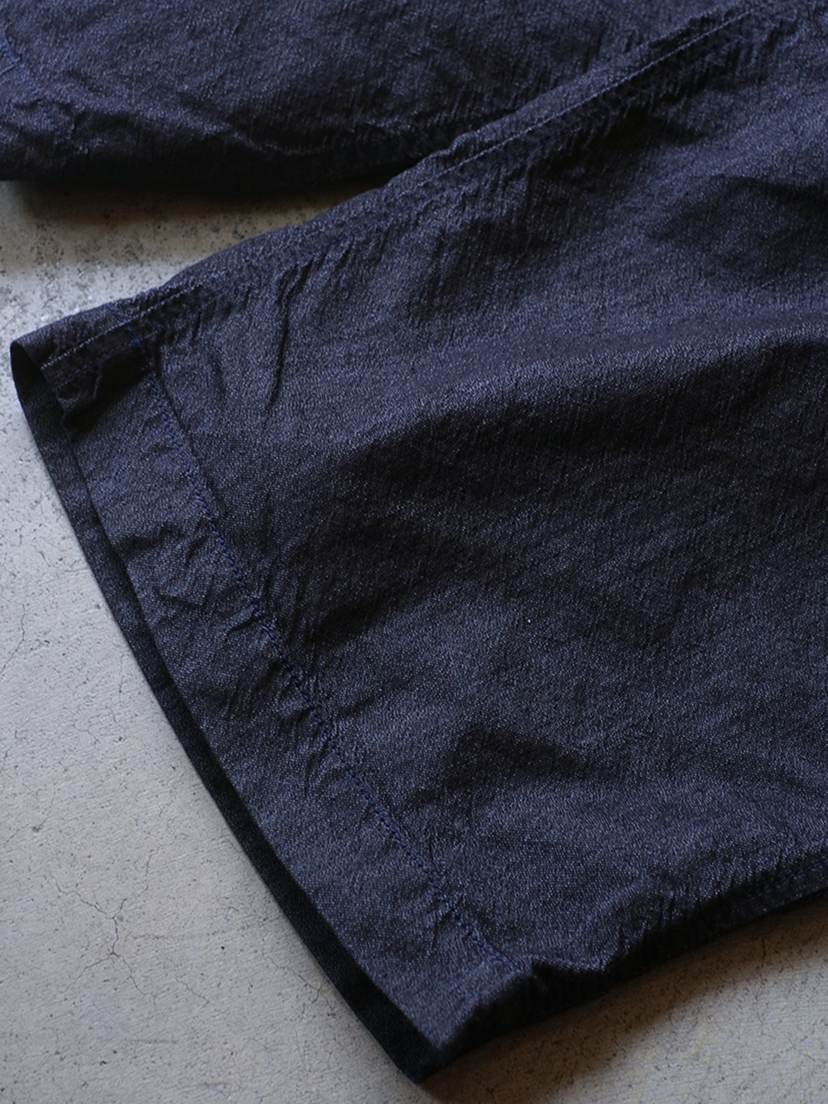 panio  "NYLON DENIM EASY PANTS"