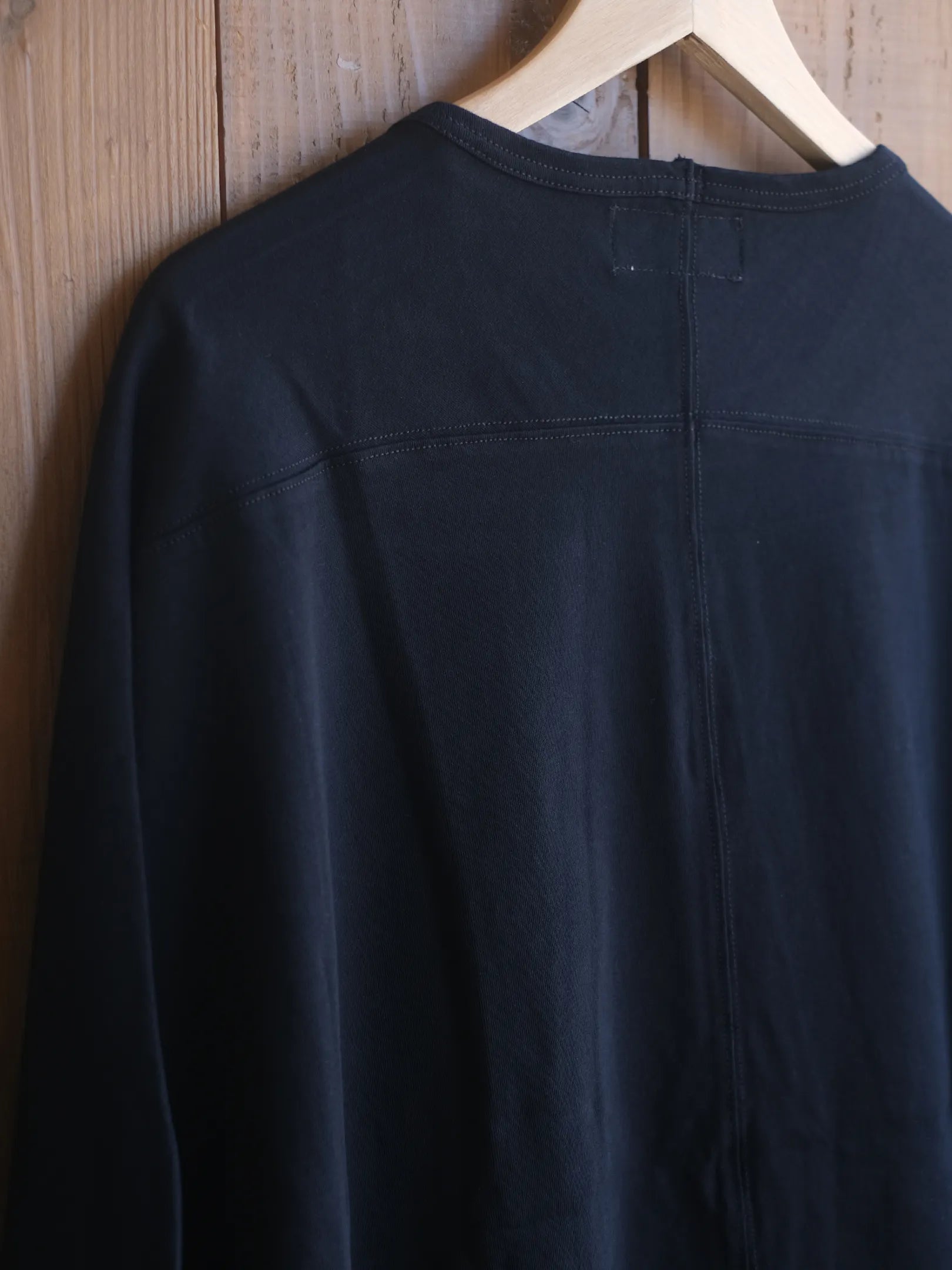 UNFRM "COTTON KNIT MESH RELAXED DOLMAN 6/10 PULLOVER(2colors)"