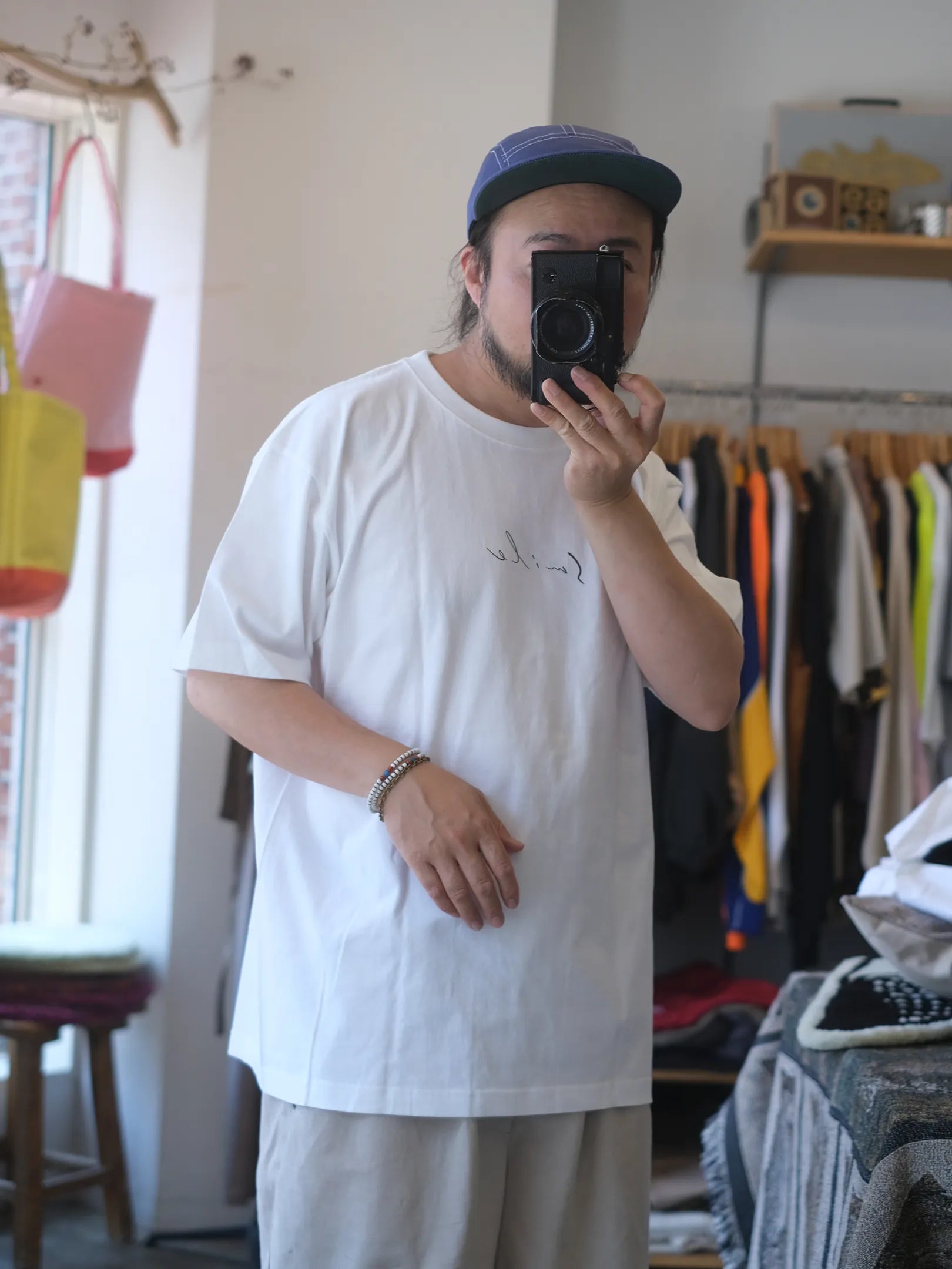 Panio archive collection　"smile" Tee