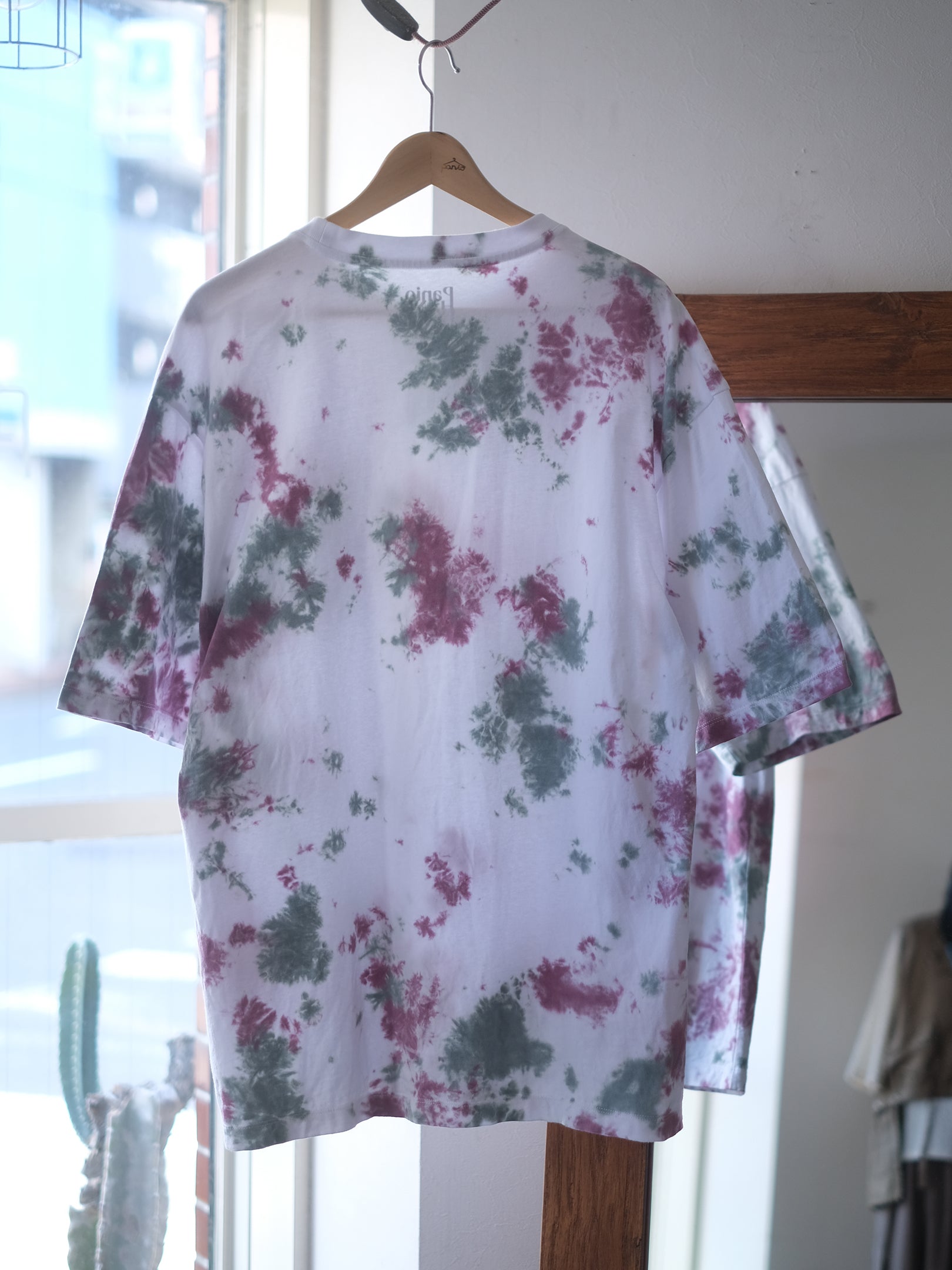 Panio 　"RELAX S/S Tee-HAND DYED(b)"