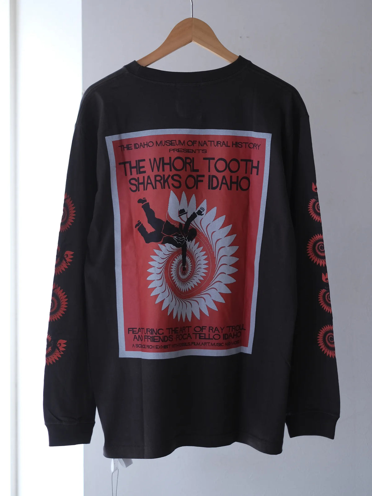 RAY TROLL "Helicoprion Vertigo Homage L/S T-Shirt(2colors)"