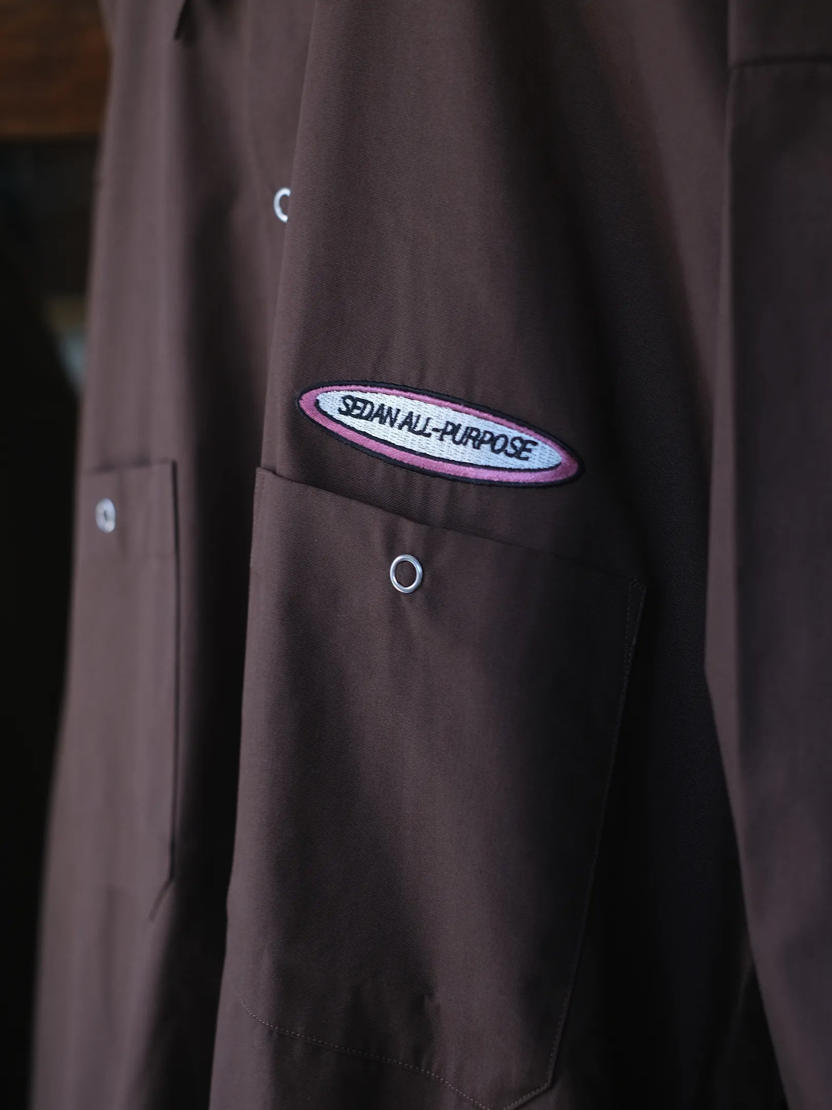 8/23 12~  SEDAN ALL-PURPOSE "Oval Logo Work Shirt"