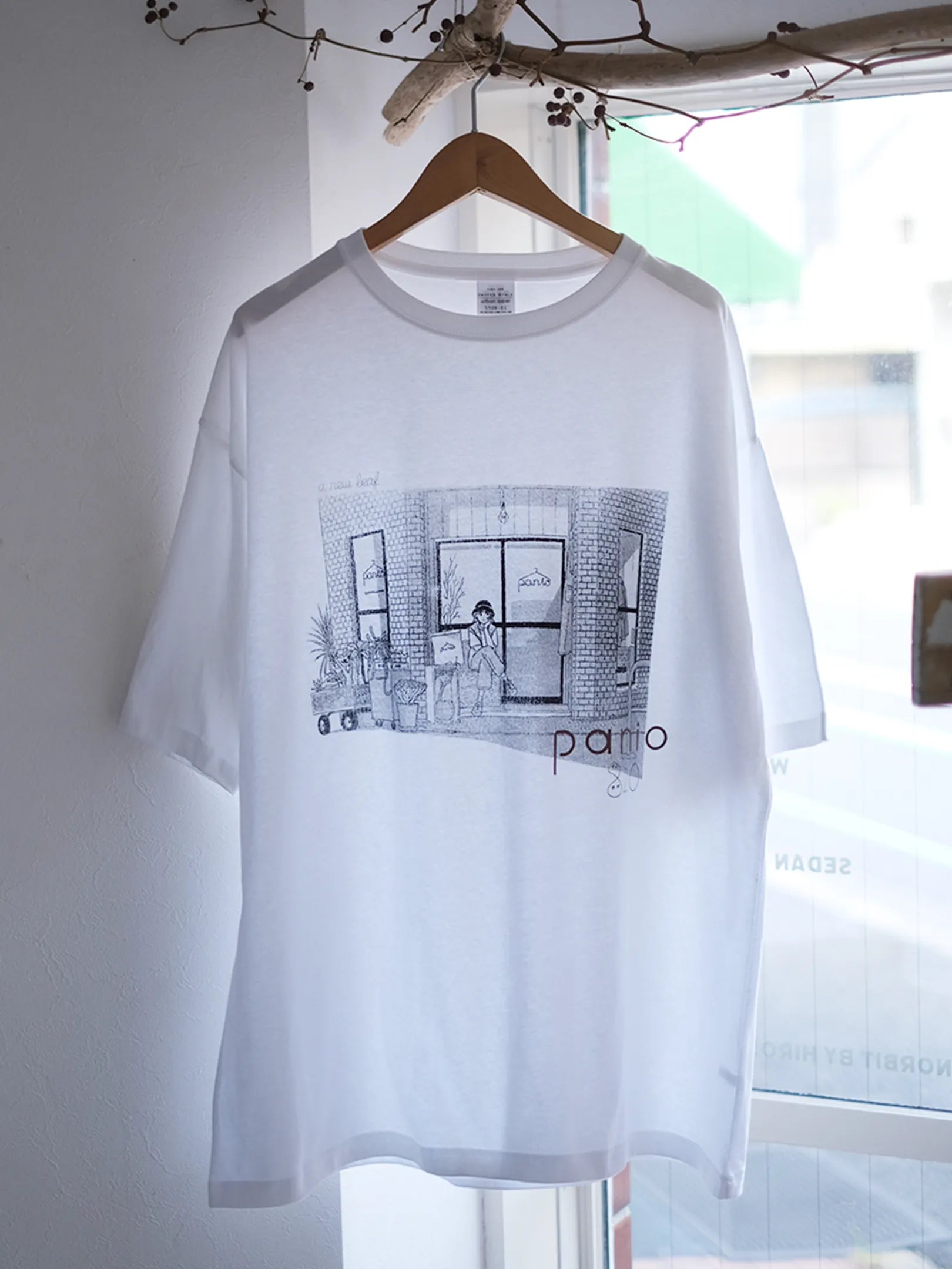 Panio×456  "820の日S/S Tee 2025 ver. "(L COFFEE)