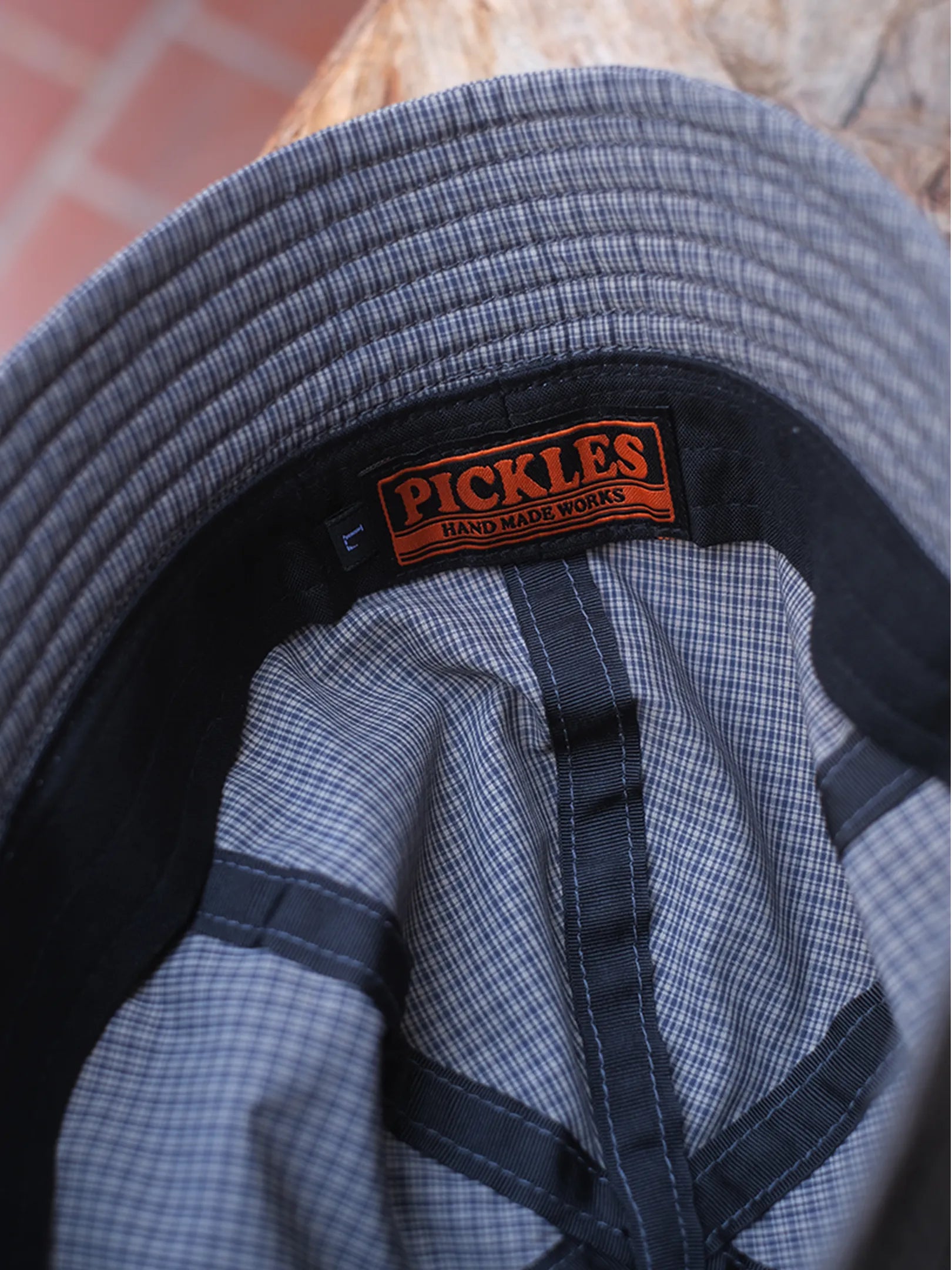 PICKLES "BALL SHORTER HAT-check-"(2colors)