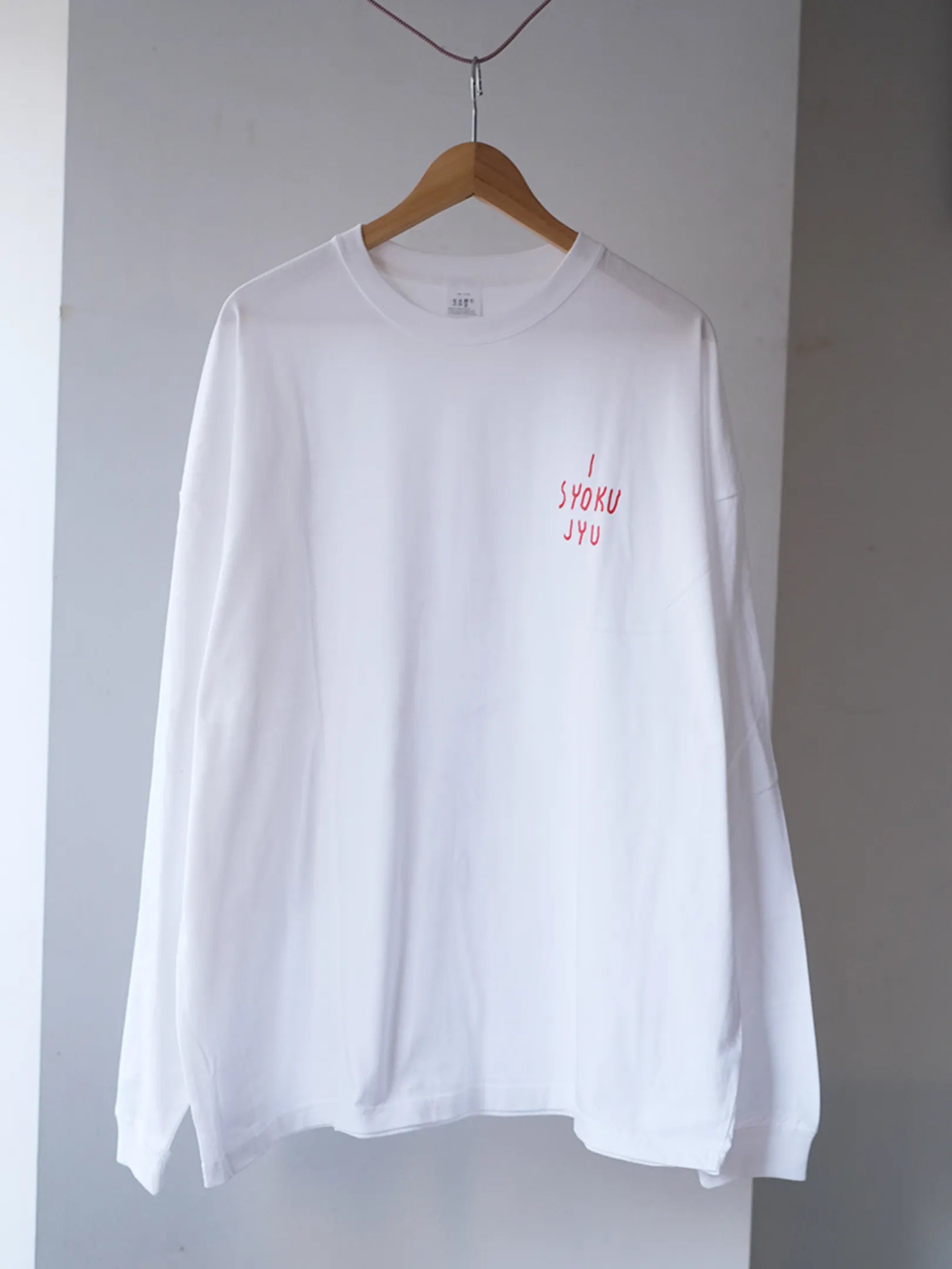 I・SYOKU・JYU 2025  OFFICIAL  L/S Tee (WHITE)