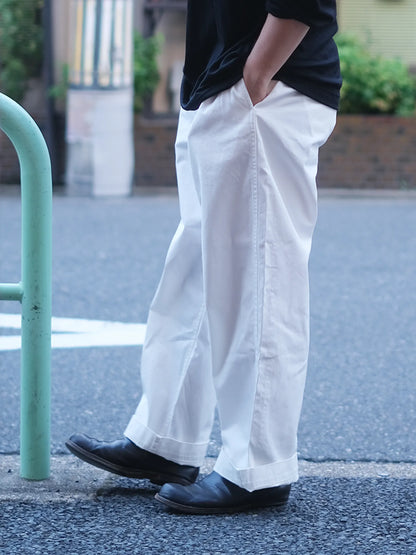 LUCEBER　"M52 CHINO PANTS(WHITE)"