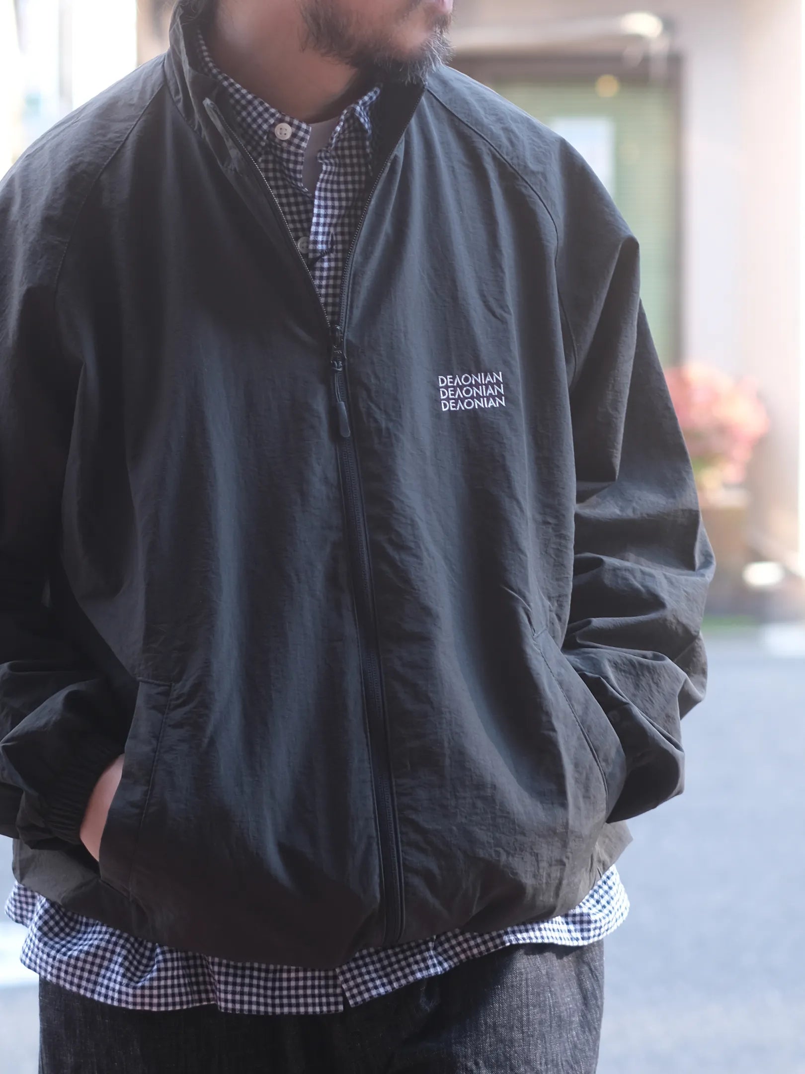 ●PRE ORDER●DEVONIAN "D'S TRI-STARS NYLON TRACK JKT"