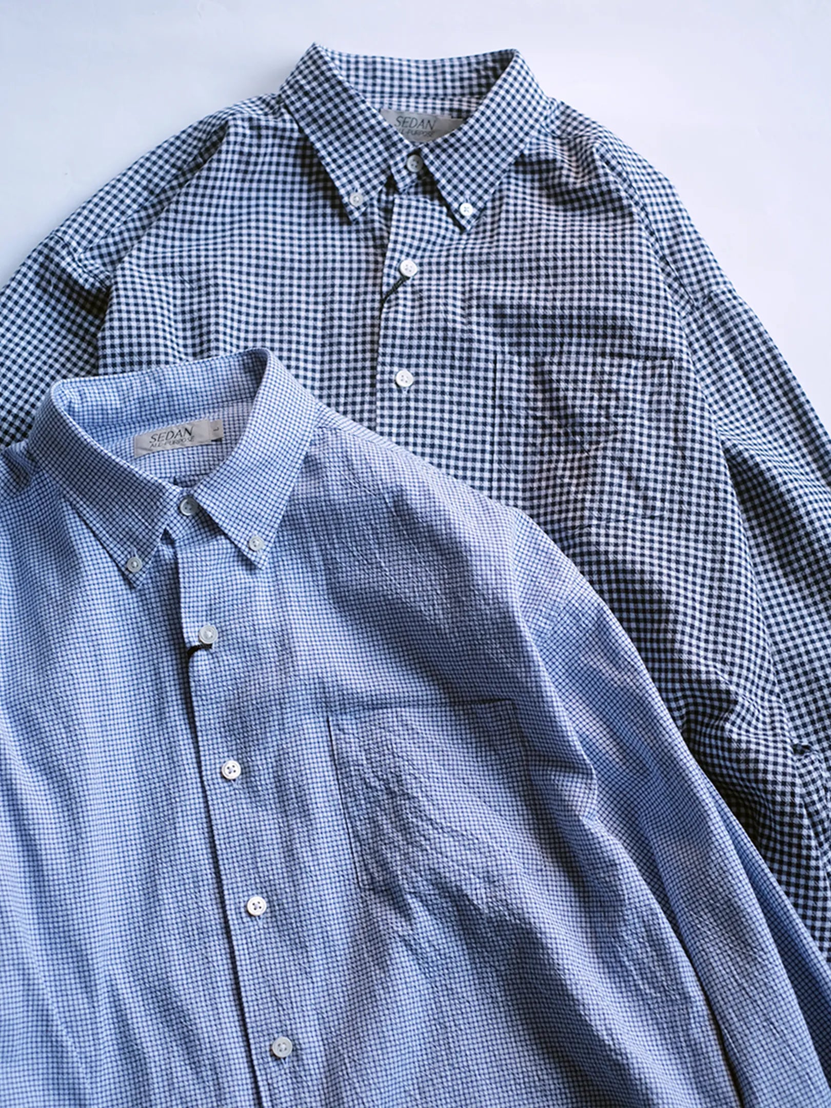 SEDAN ALL-PURPOSE "Light Oxford Box BD Shirt(2colors)"