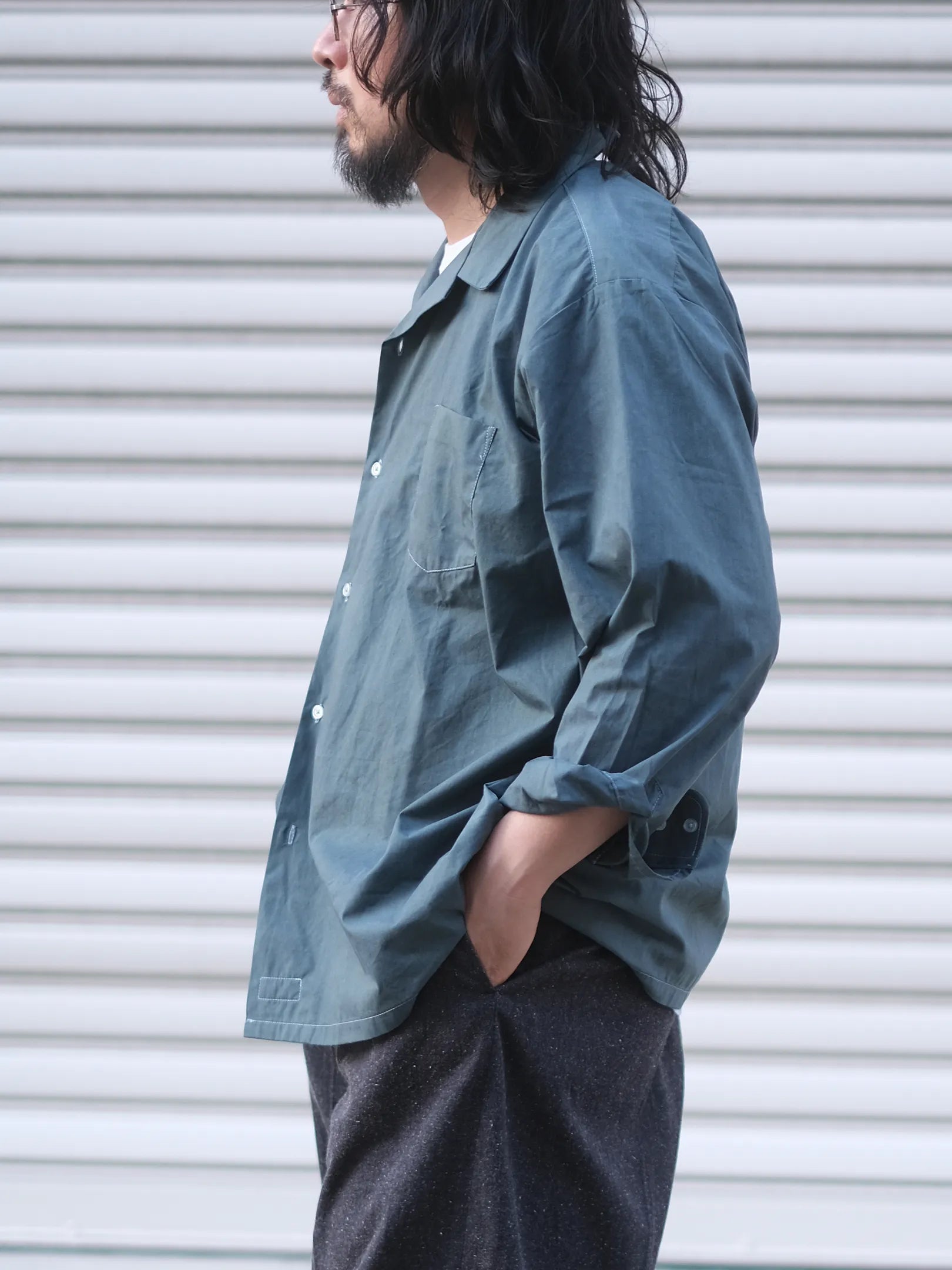 BULIDING "SCHOOL UNIFORM SHIRTS LS(2colors)"