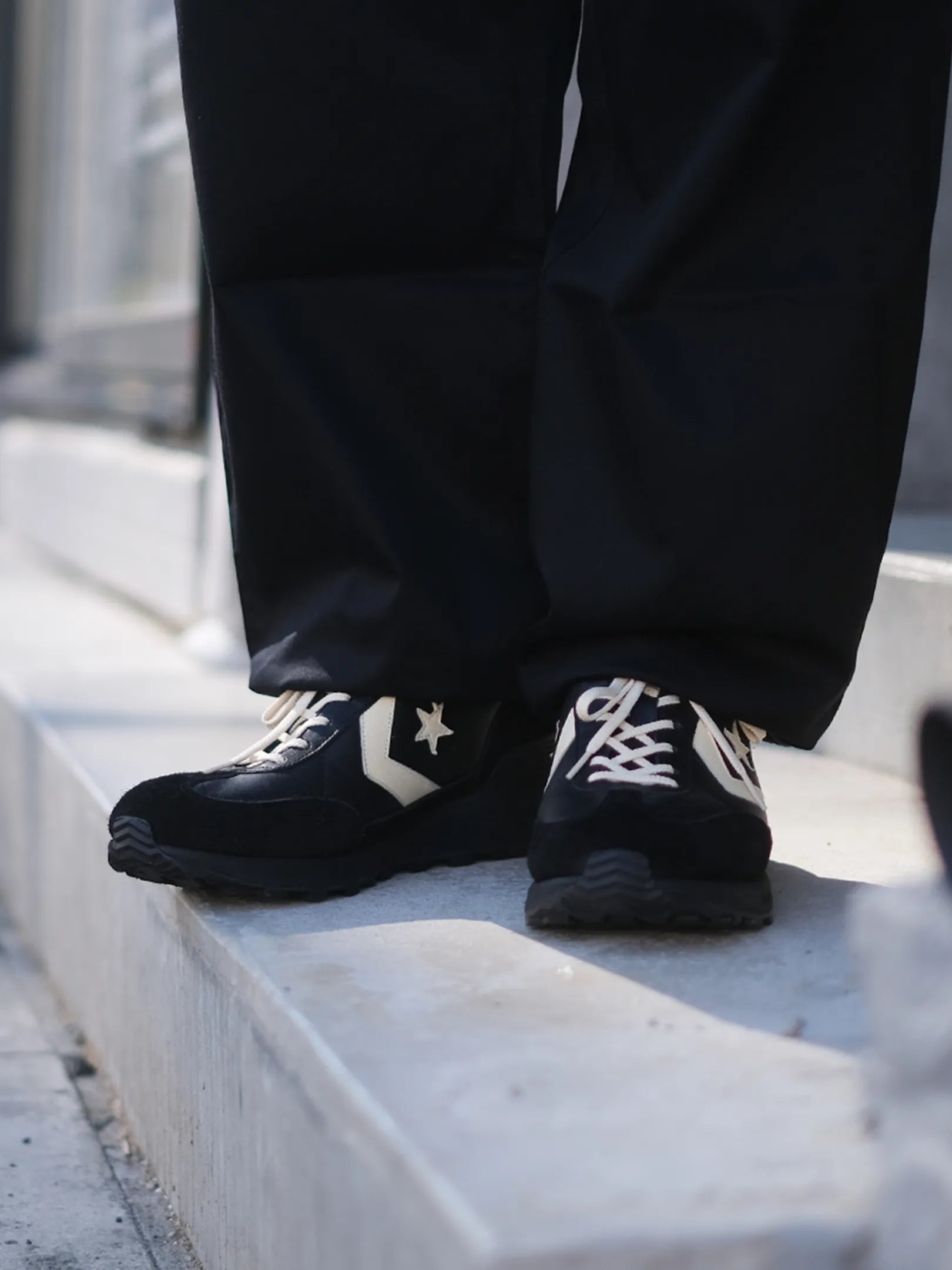CONVERSE "STARFIRESC J LEATHER(2COLORS)"