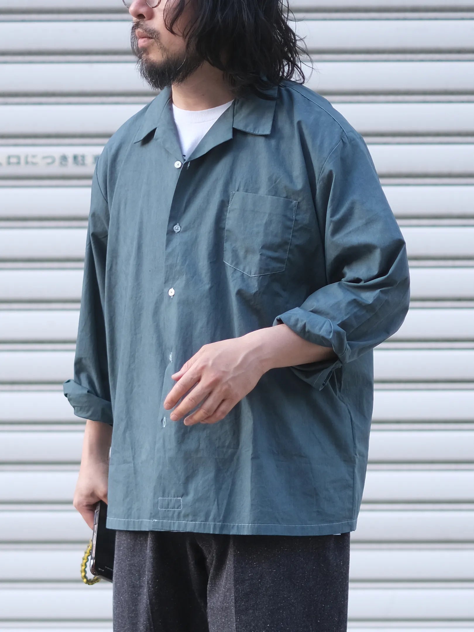 BULIDING "SCHOOL UNIFORM SHIRTS LS(2colors)"