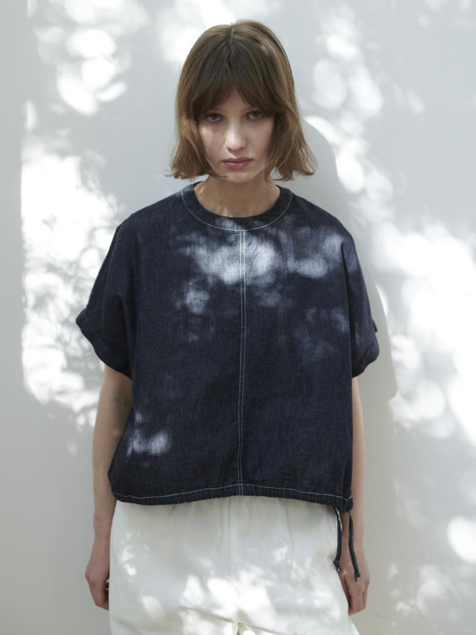 manon "DENIM SPINDLE BOX SHT"