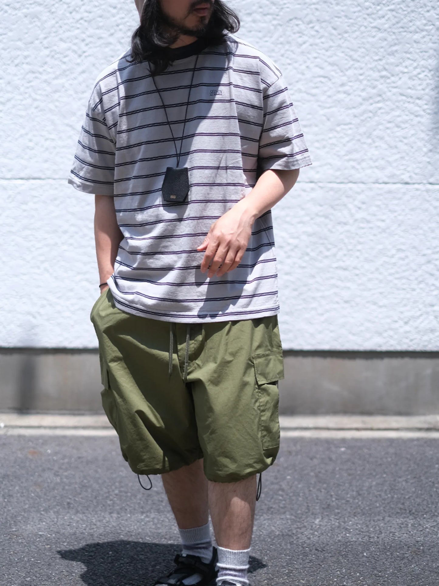 5/17 12~  SEDAN ALL-PURPOSE "Striped S/S Tee(2colors)"