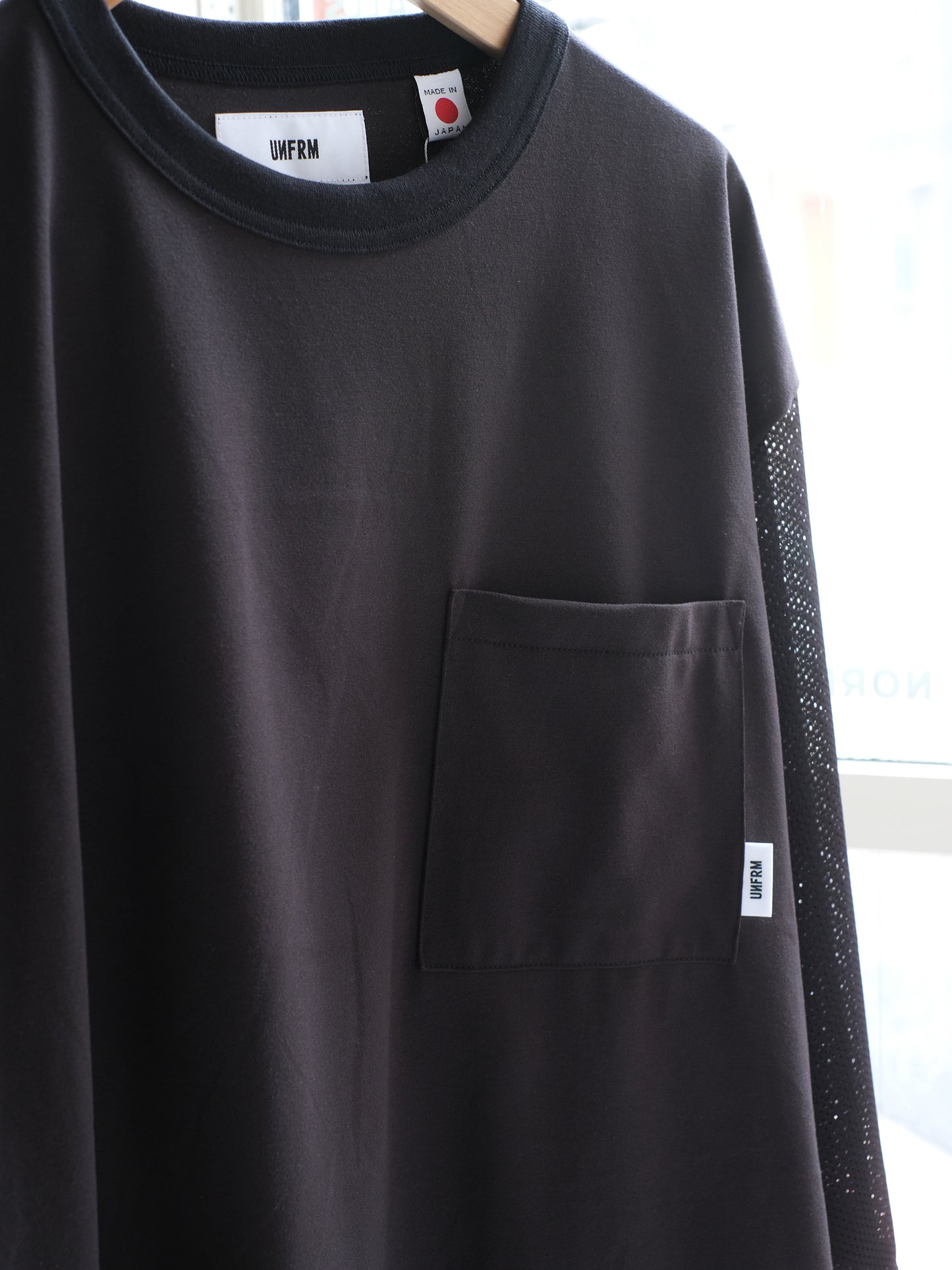 UNFRM "AEROKNOT HEAVY WEIGHT 3/4 POKET DRY T-SHIRT"