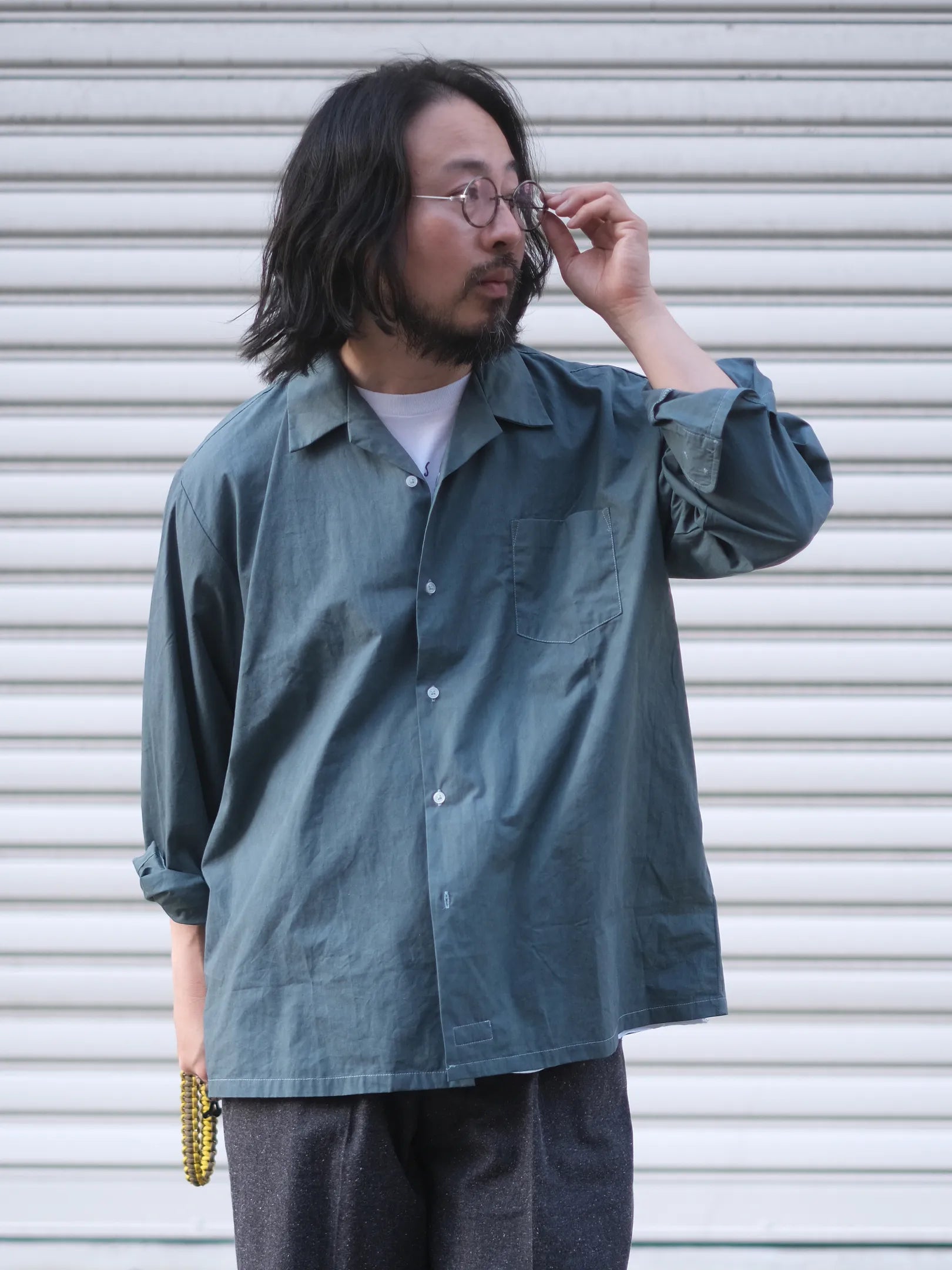 BULIDING "SCHOOL UNIFORM SHIRTS LS(2colors)"