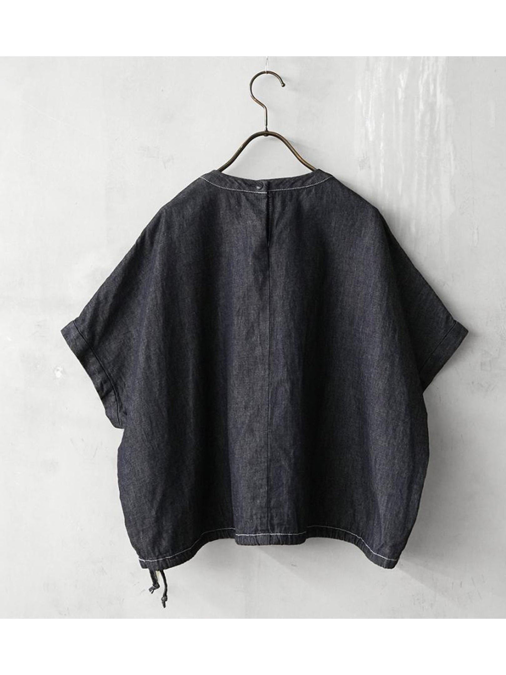 manon "DENIM SPINDLE BOX SHT"