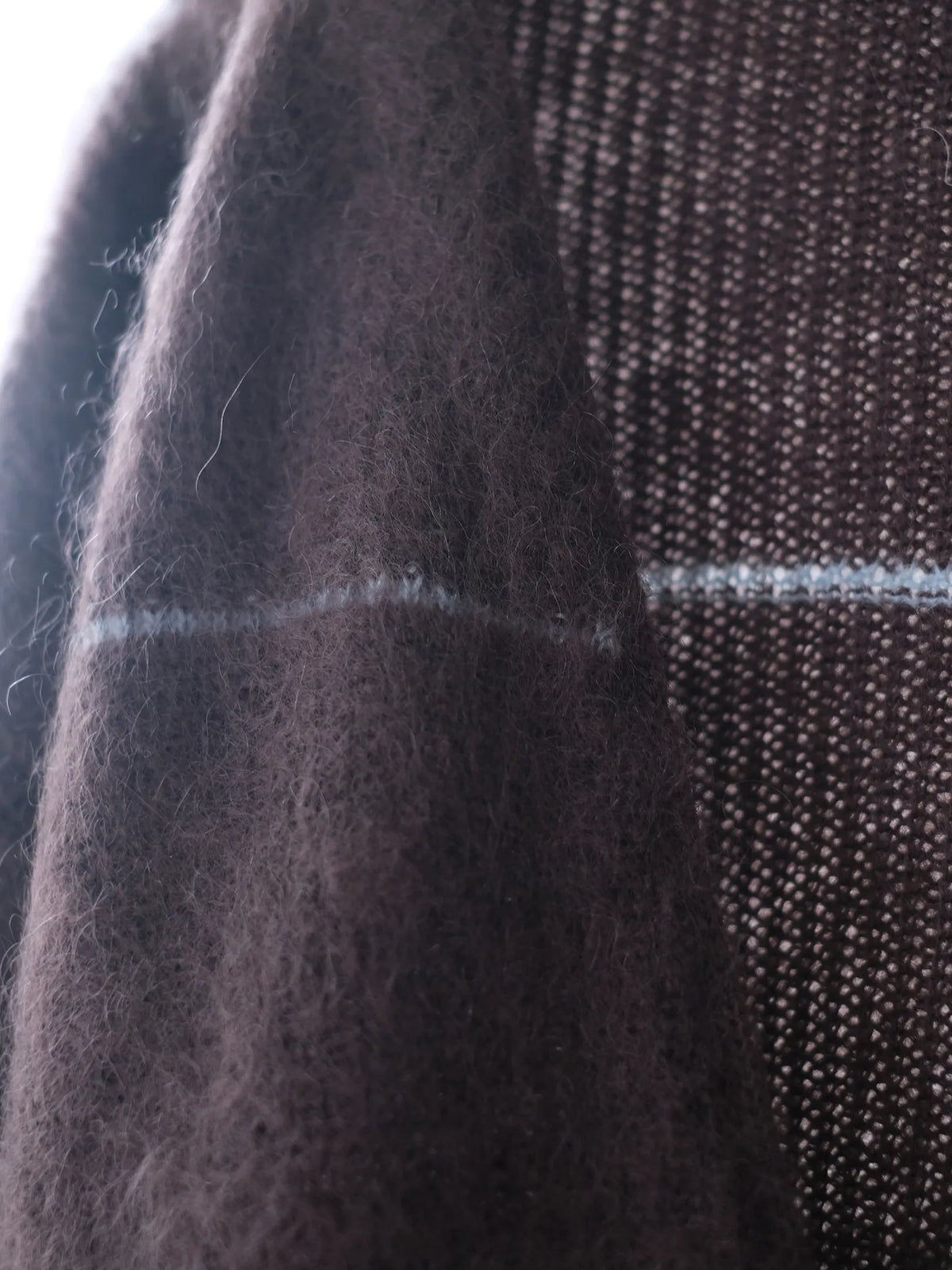 THE SUNNY "MOHAIR BOARDER CARDIGAN(BROWN)"