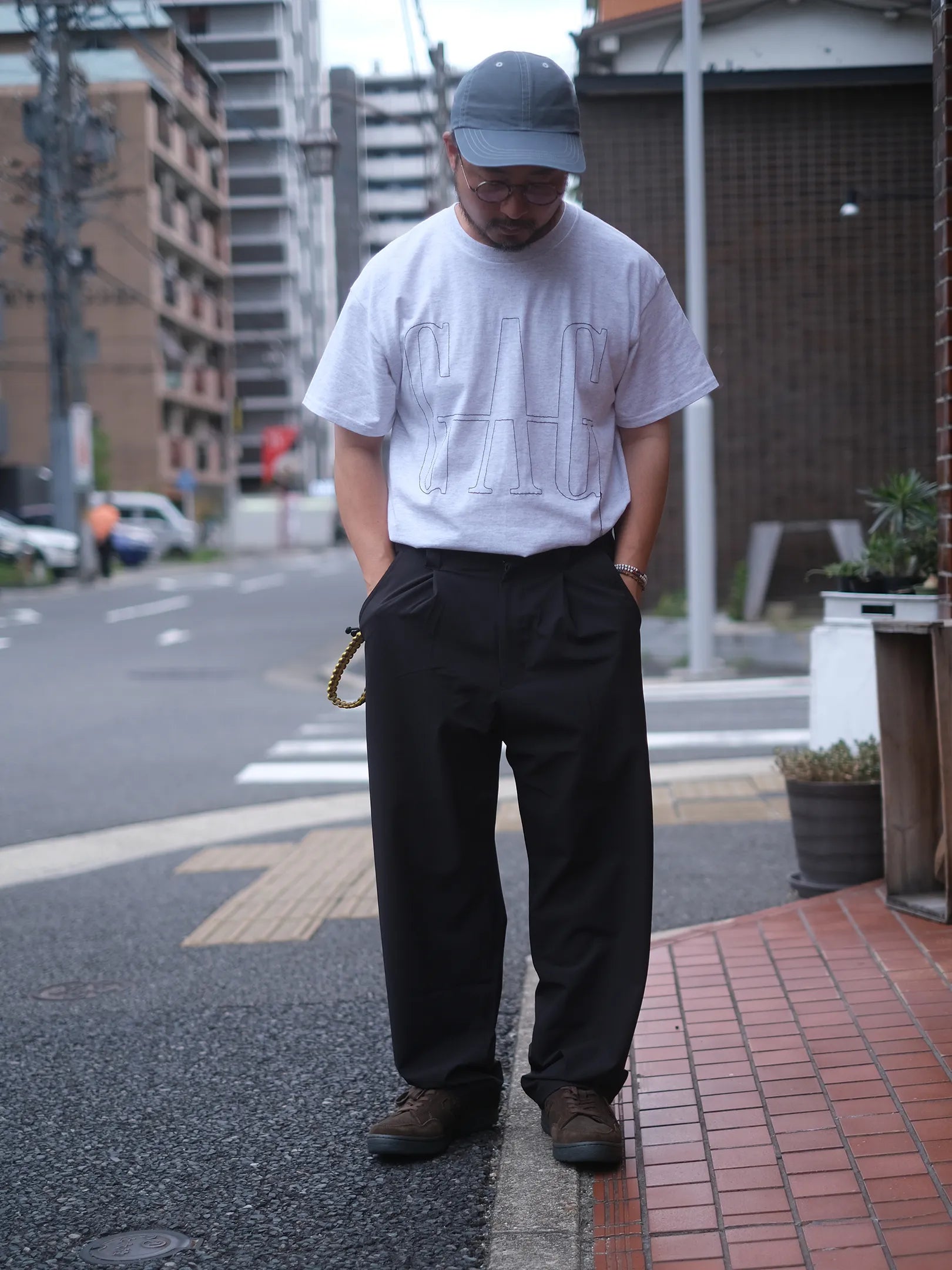 FAKIE STANCE　"D-40 Nylon Stretch BLK"