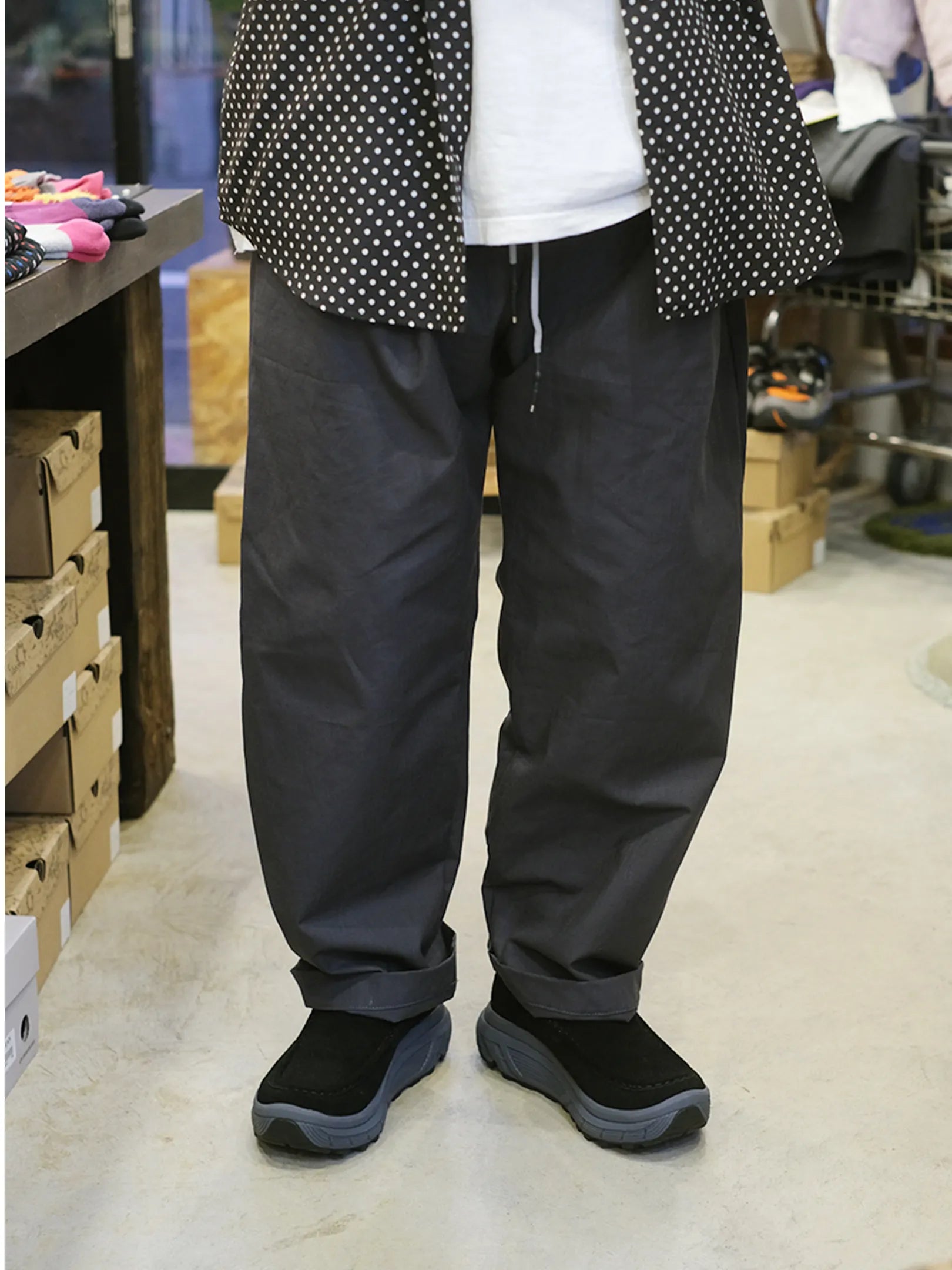 ★受注受付スタート★MADE BY PANICO "PANICO PANTS(GRAY RIPSTOP)"