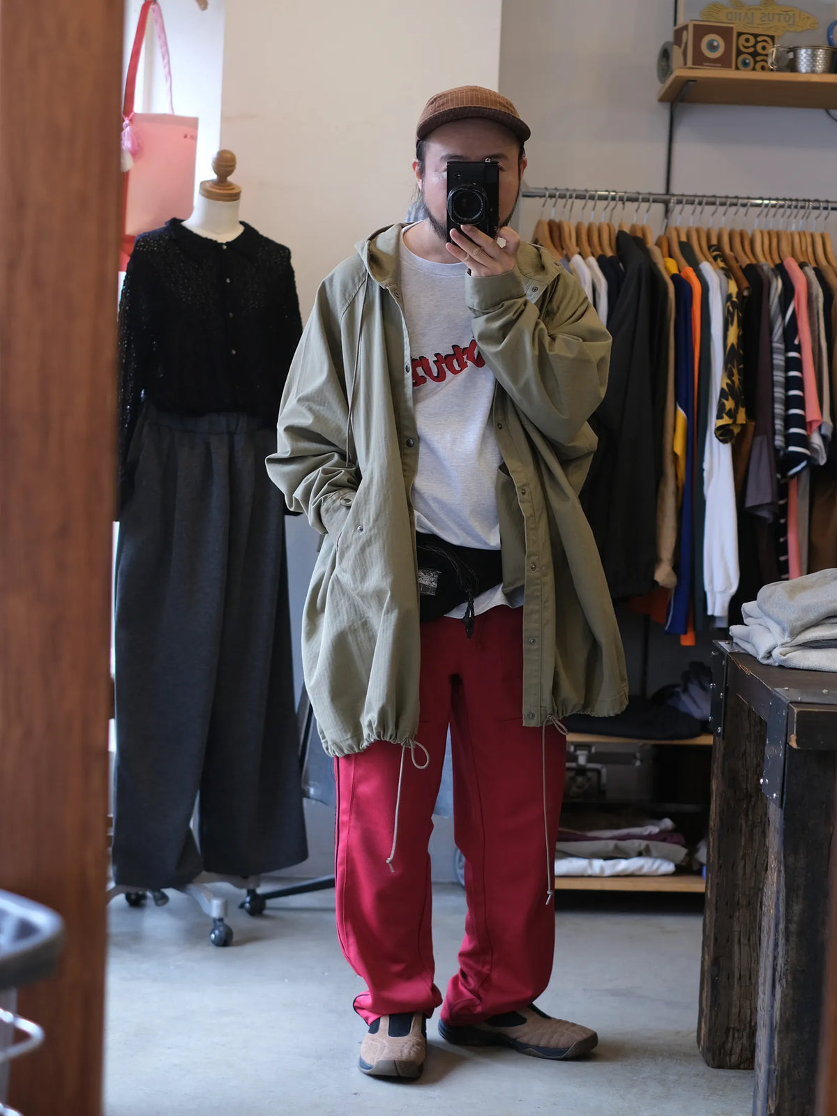 O.K. "EXODUB L/S TEE(2colors)"
