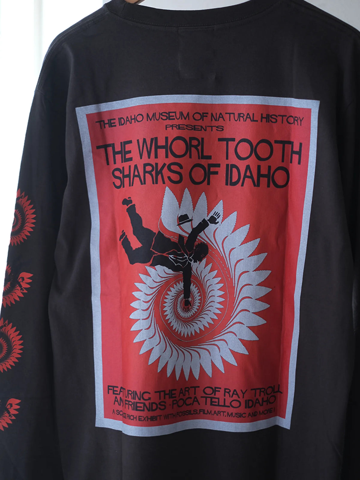 RAY TROLL "Helicoprion Vertigo Homage L/S T-Shirt(2colors)"