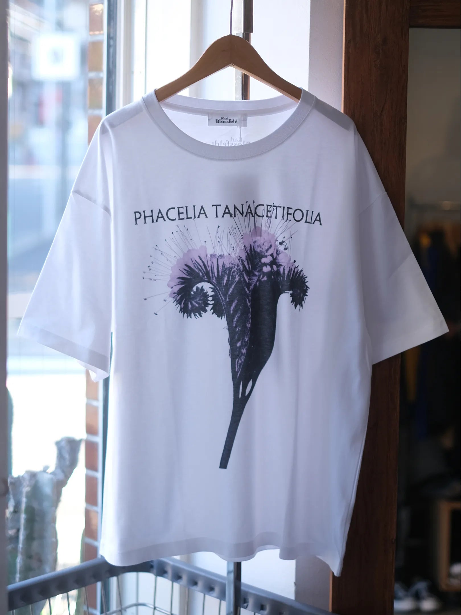 ●PRE-ORDER  Karl Blossfeldt "PHACHELIA TANACETIFOLIA T-Shirt"(2colors)
