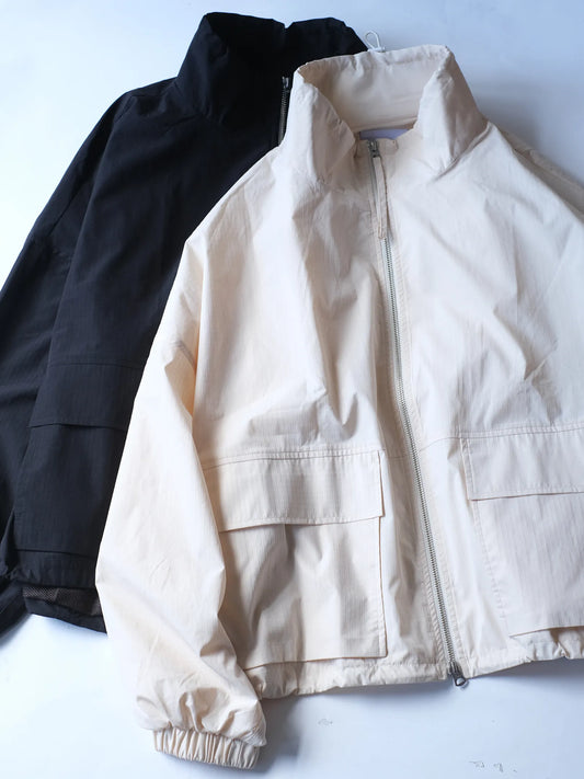 Kha:ki "STAND COLLAR JACKET(2colors)"