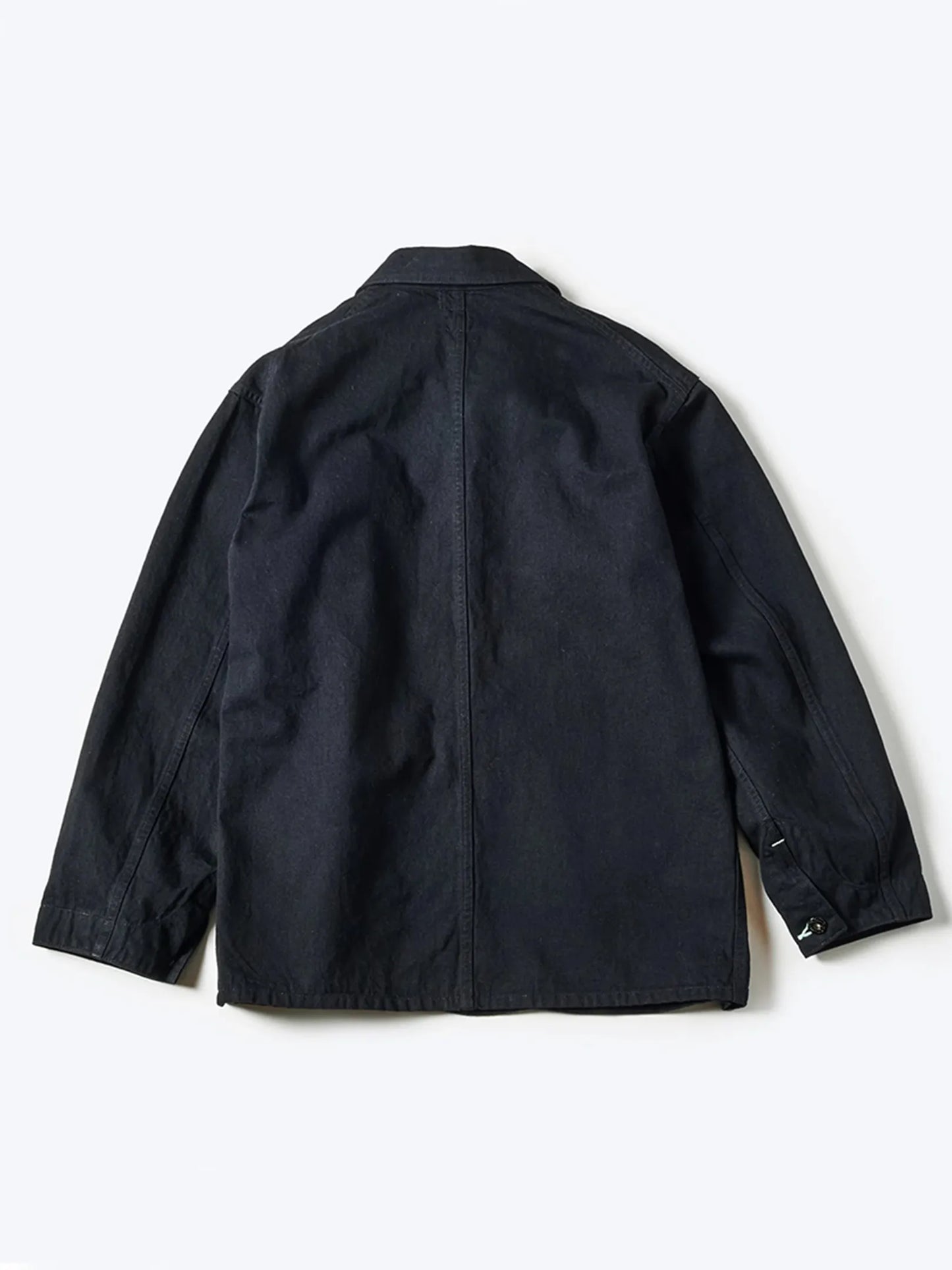 POST O'ALLS "#1101-FTC No.1 Jacket : flat twill charcoal"