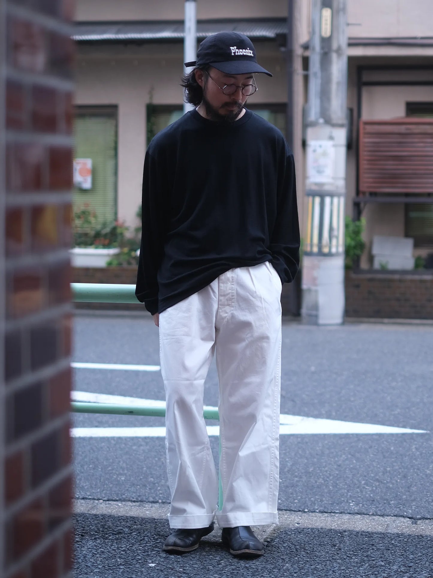 LUCEBER　"M52 CHINO PANTS(WHITE)"