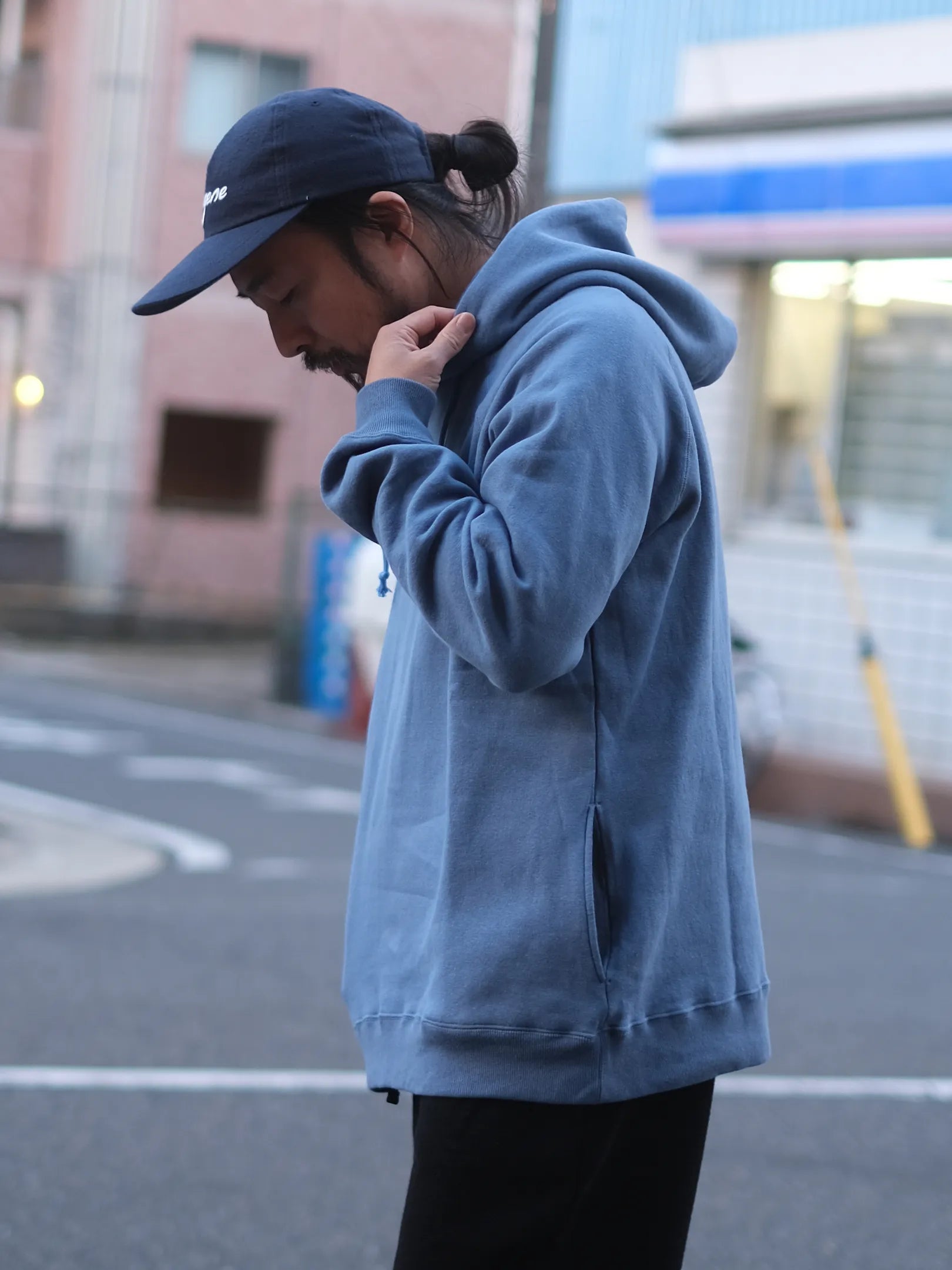 maillot  "soft warm sweat pull parka(2colors)"