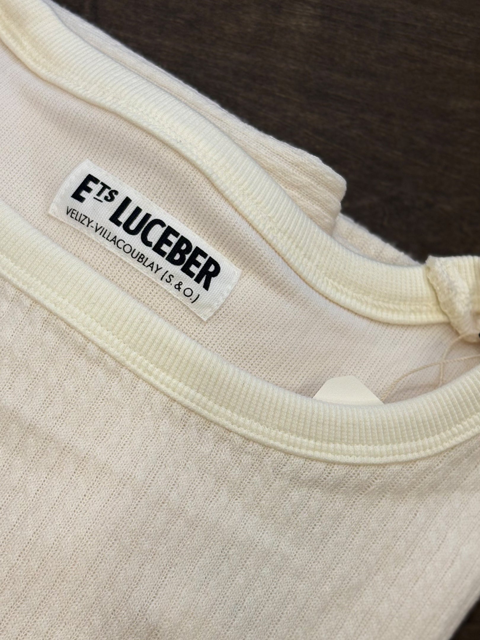 LUCEBER　"CREW NECK SHIRT"