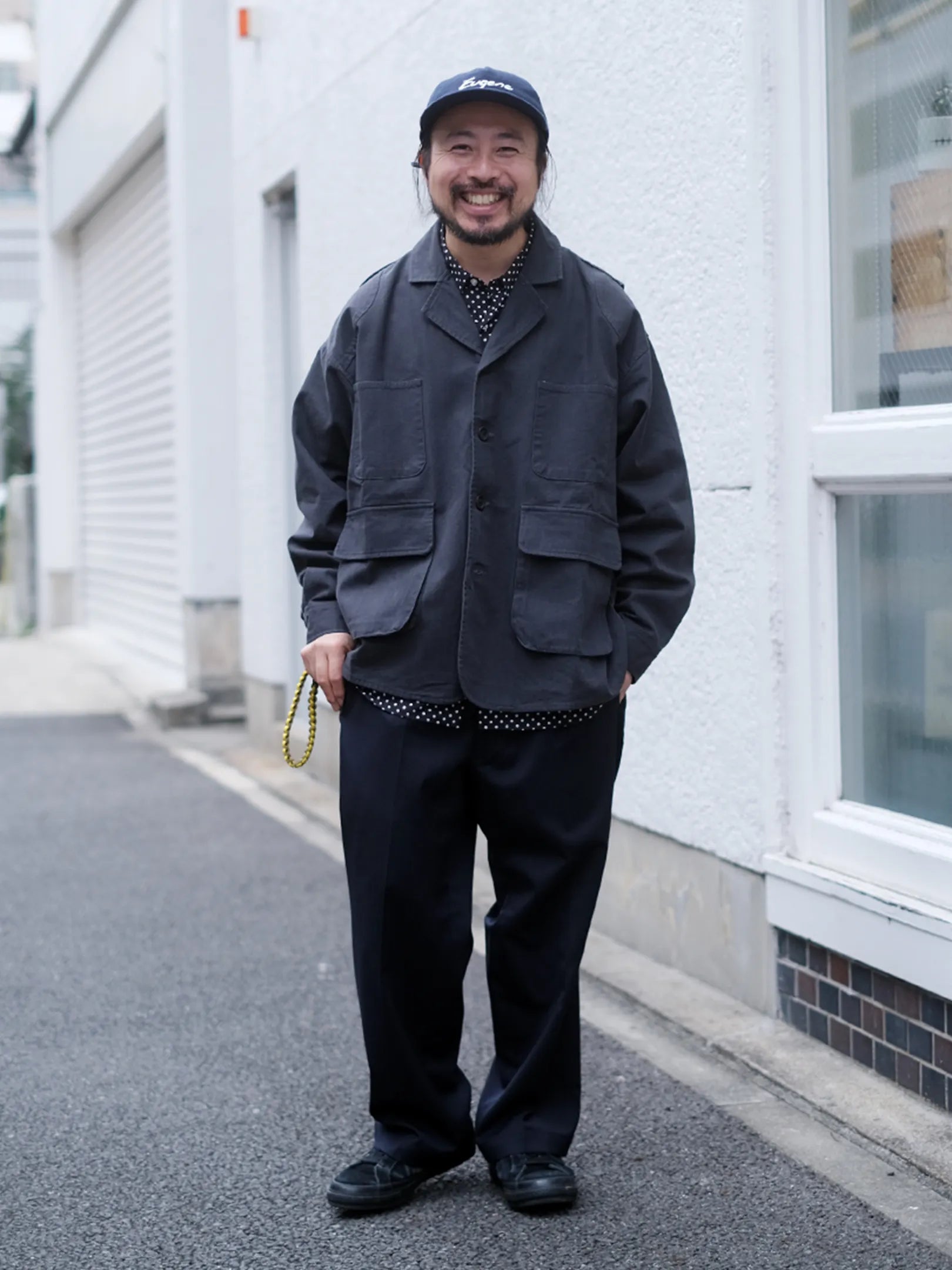 FAKIE STANCE　"FATIGUE JACKET BLK"