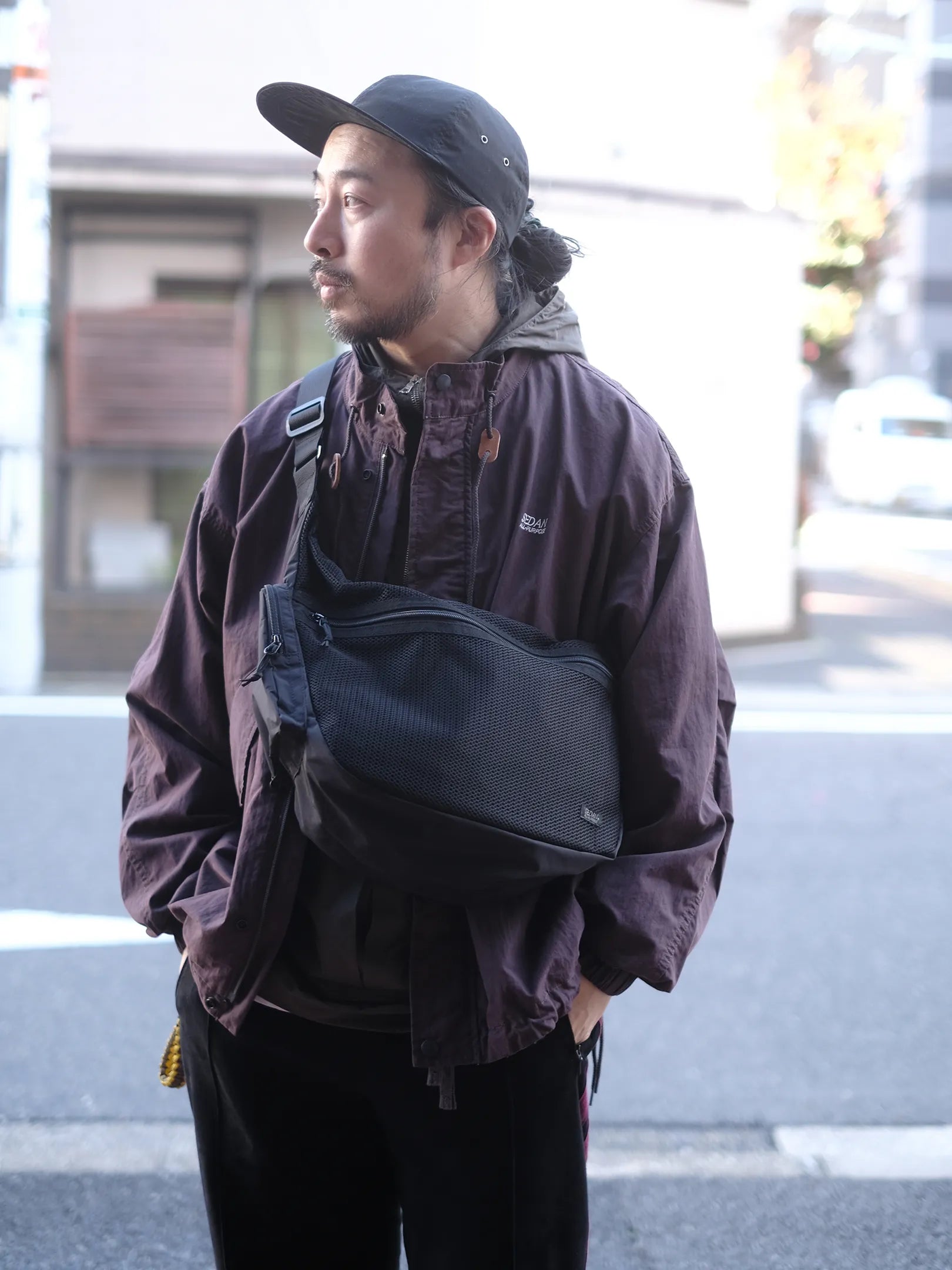 3/7 12~  SEDAN ALL-PURPOSE "Mesh Shoulder Bag(2colors)"