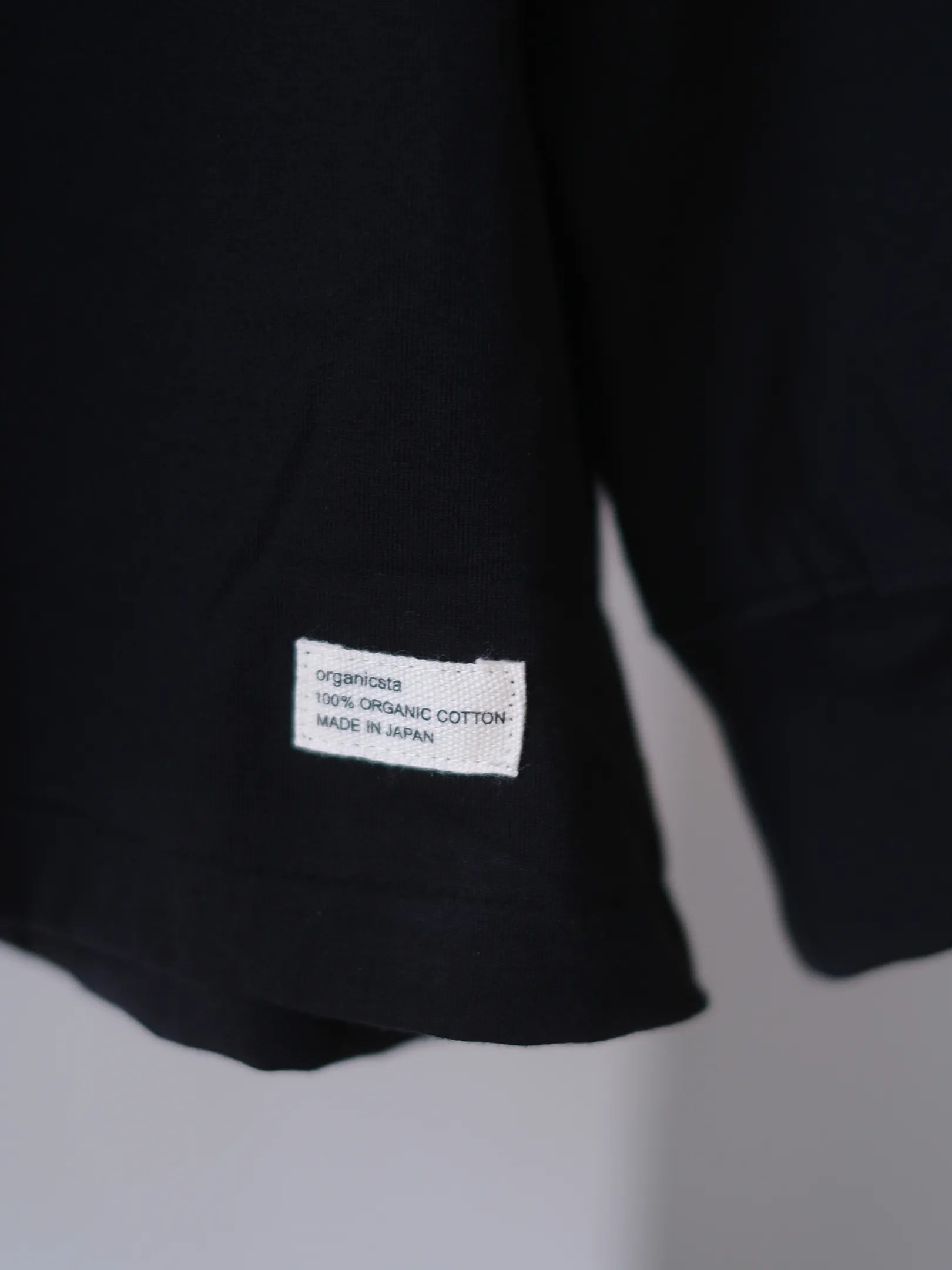 organicsta  "ORGANIC COTTON CHILL POCKET LONG TEE(2colors)"