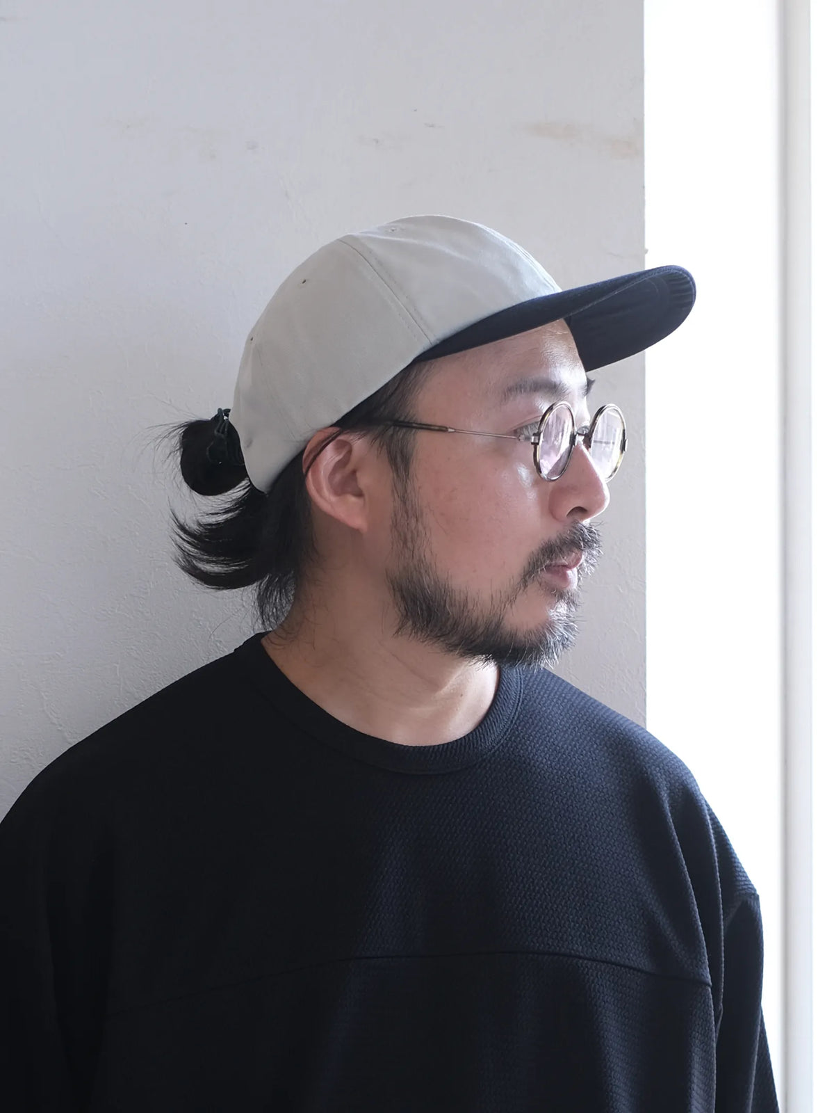 FOUND FEATHER "NEW Strap Back Cap 2 Tone // Cotton Chino (2colors)"