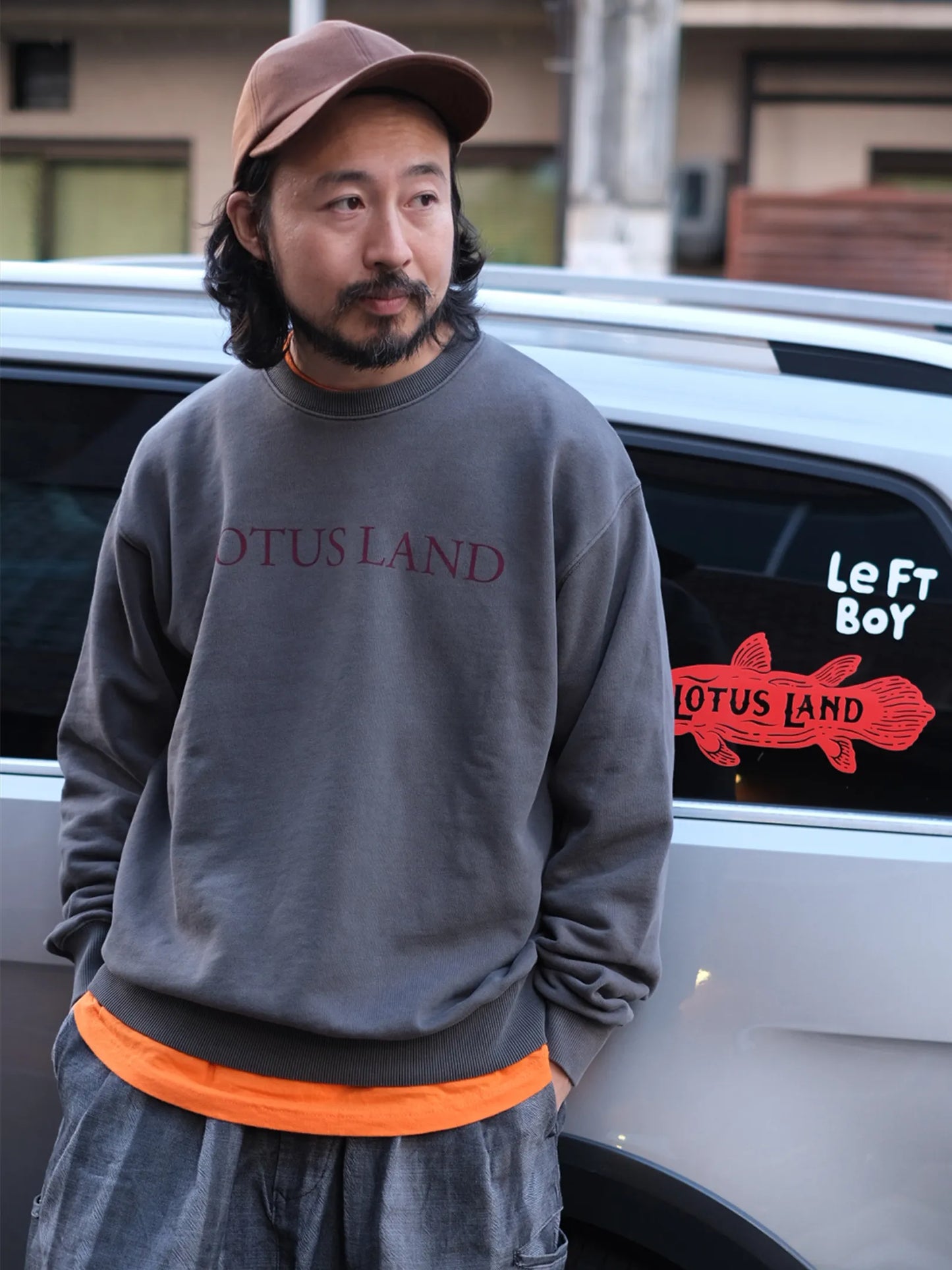 ★受注販売★LOTUSLAND "SIMPLE LOGO SWEAT"